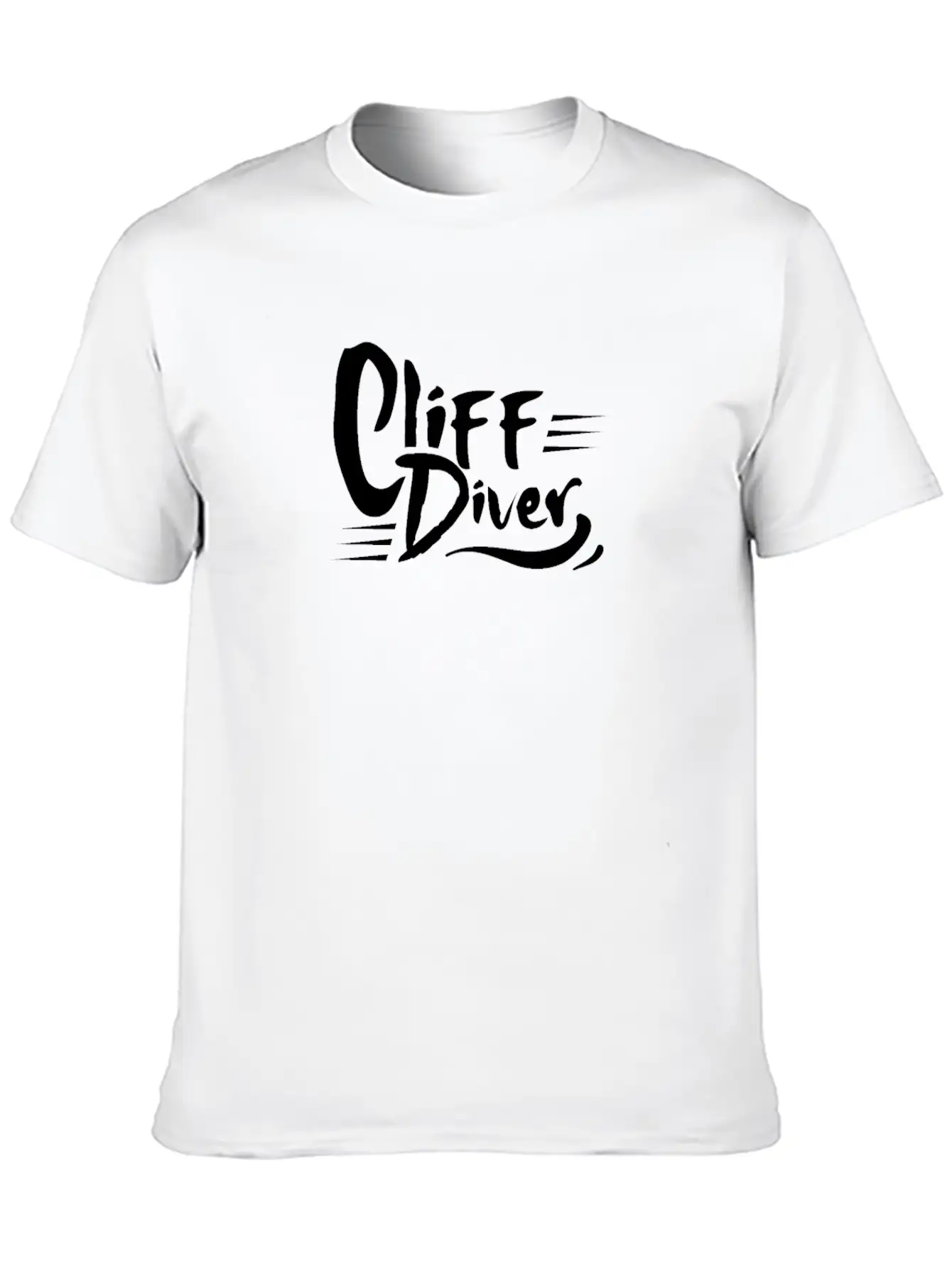 Jumper Cliffs Cliff Diver Cliff Diving Cliff Dive Essential Cotton Tee For Daily Outfits ¨C Unisex Style
