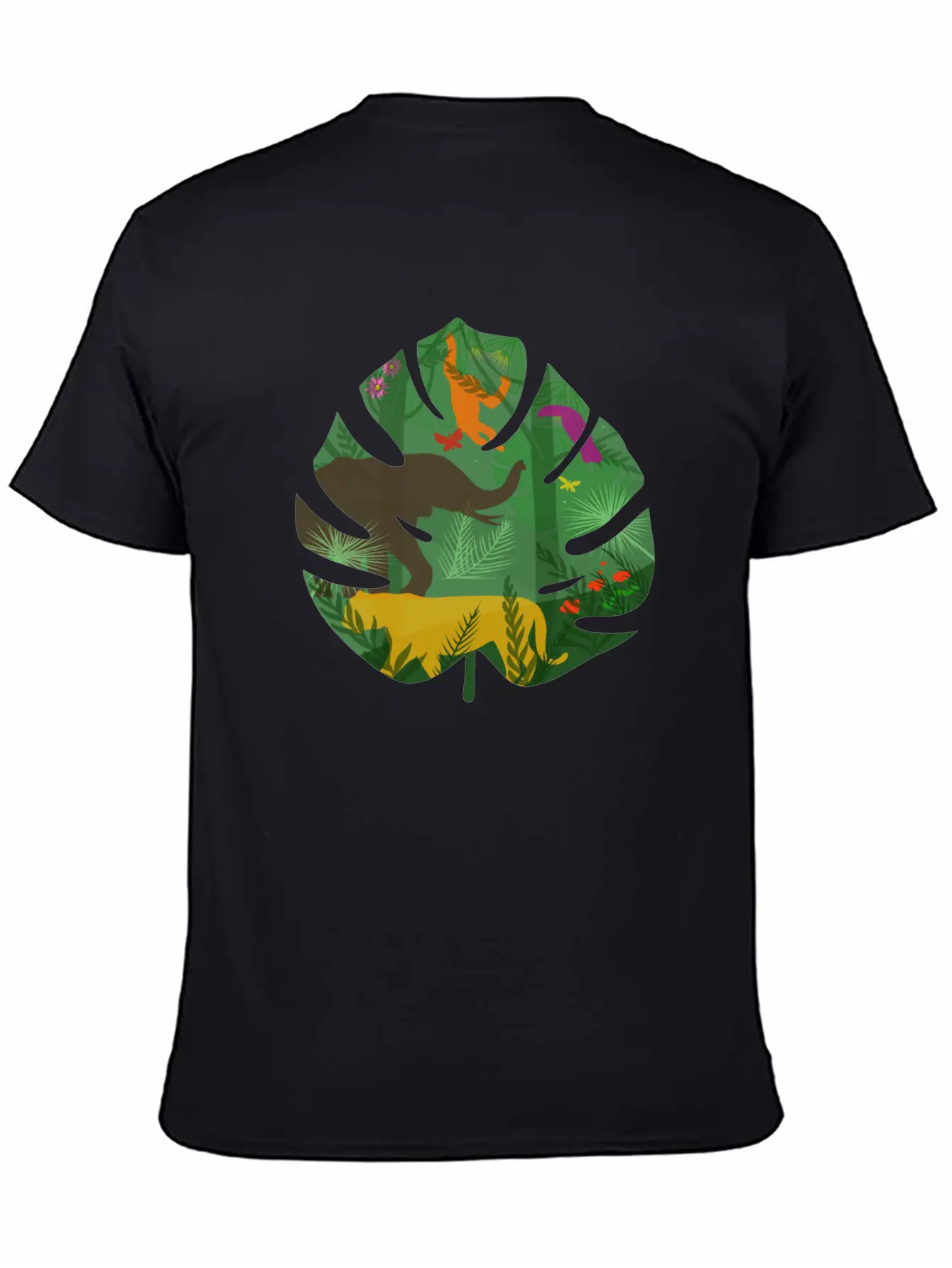 Jungle Animals Basic Graphic T-Shirt ¨C Daily Comfort In Soft Cotton