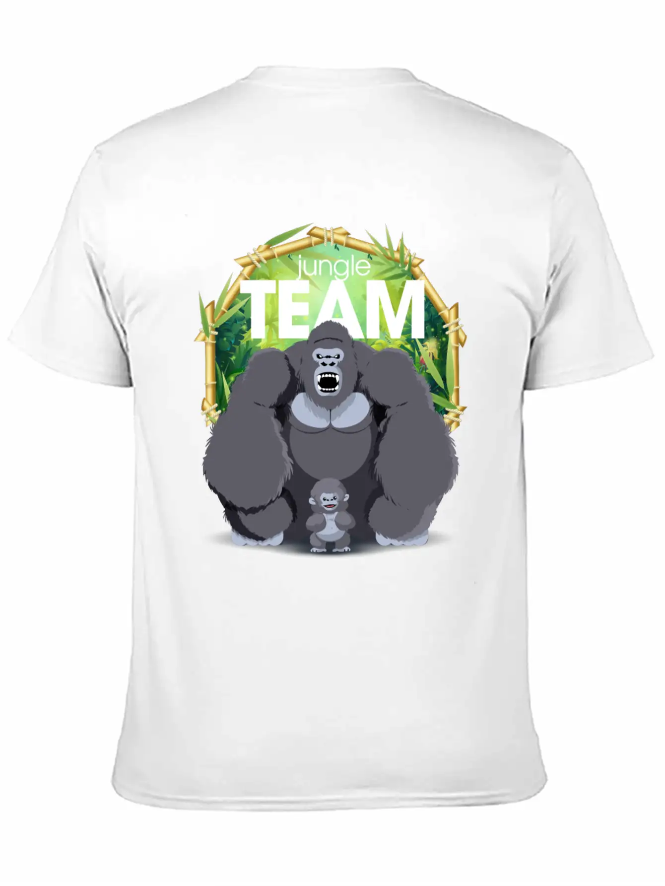 Jungle Team Daddy And Son Basic Graphic T-Shirt ¨C Daily Comfort In Soft Cotton