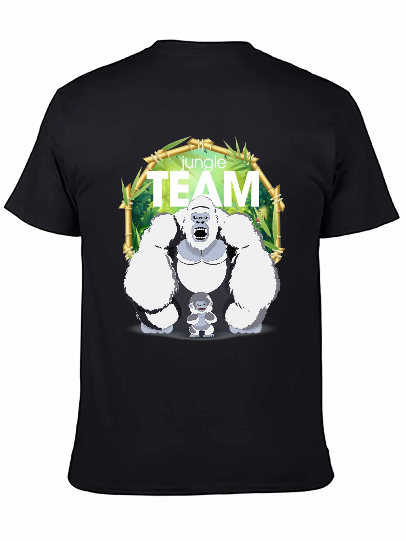 Jungle Team Daddy And Son Basic Graphic T-Shirt ¨C Daily Comfort In Soft Cotton