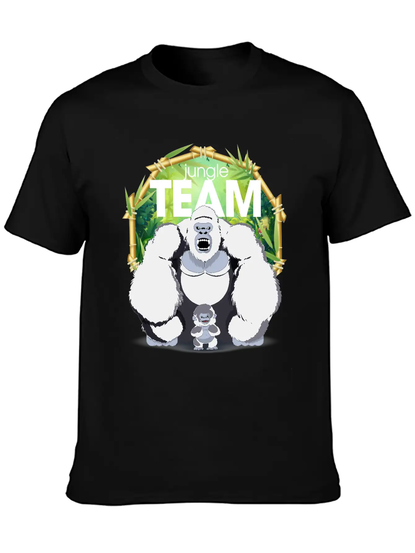 Jungle Team Daddy And Son Basic Graphic T-Shirt ¨C Daily Comfort In Soft Cotton