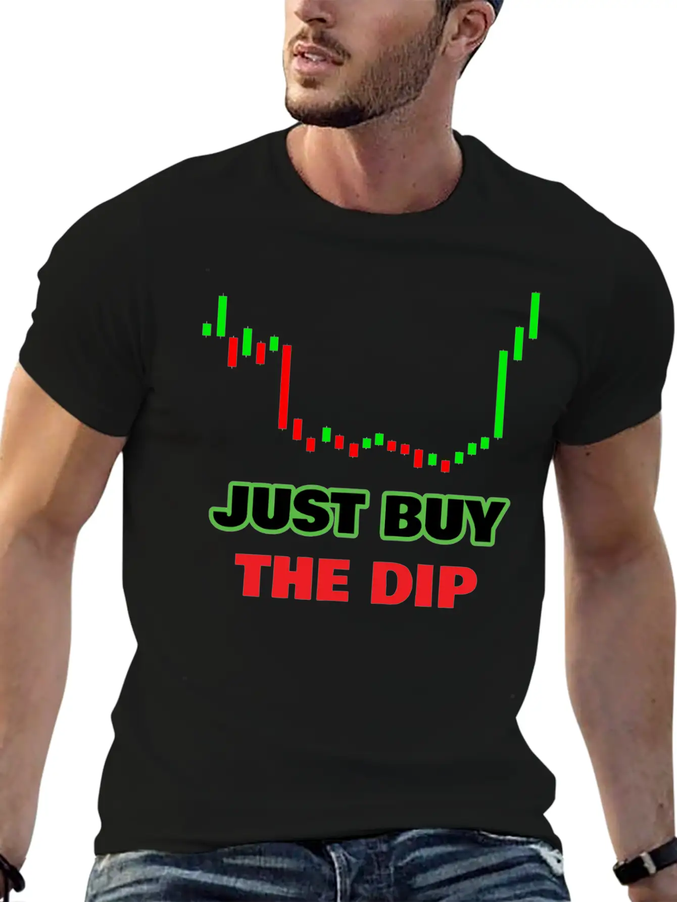 Just Buy The Dip Basic Graphic T-Shirt ¨C Daily Comfort In Soft Cotton