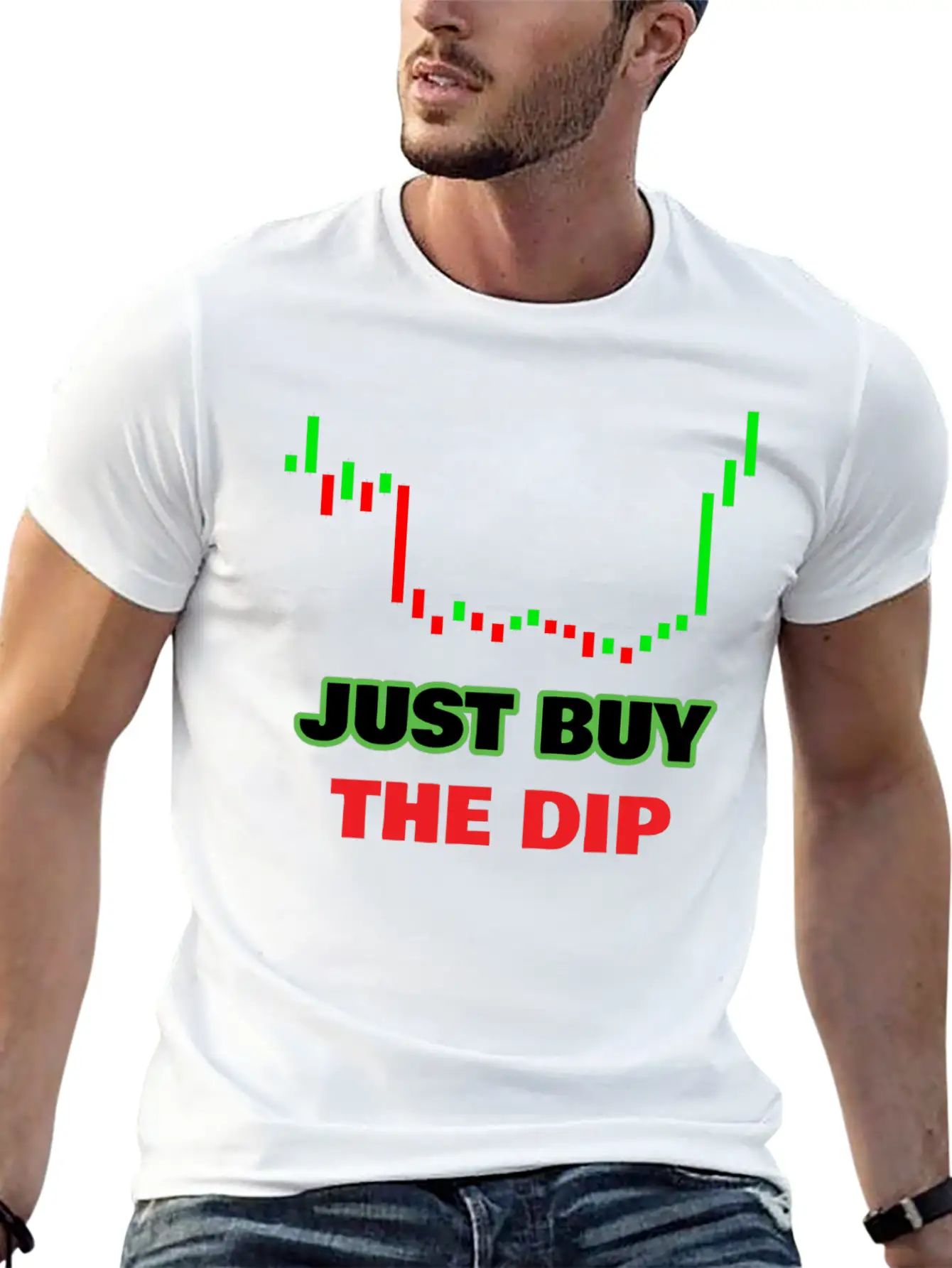 Just Buy The Dip Basic Graphic T-Shirt ¨C Daily Comfort In Soft Cotton