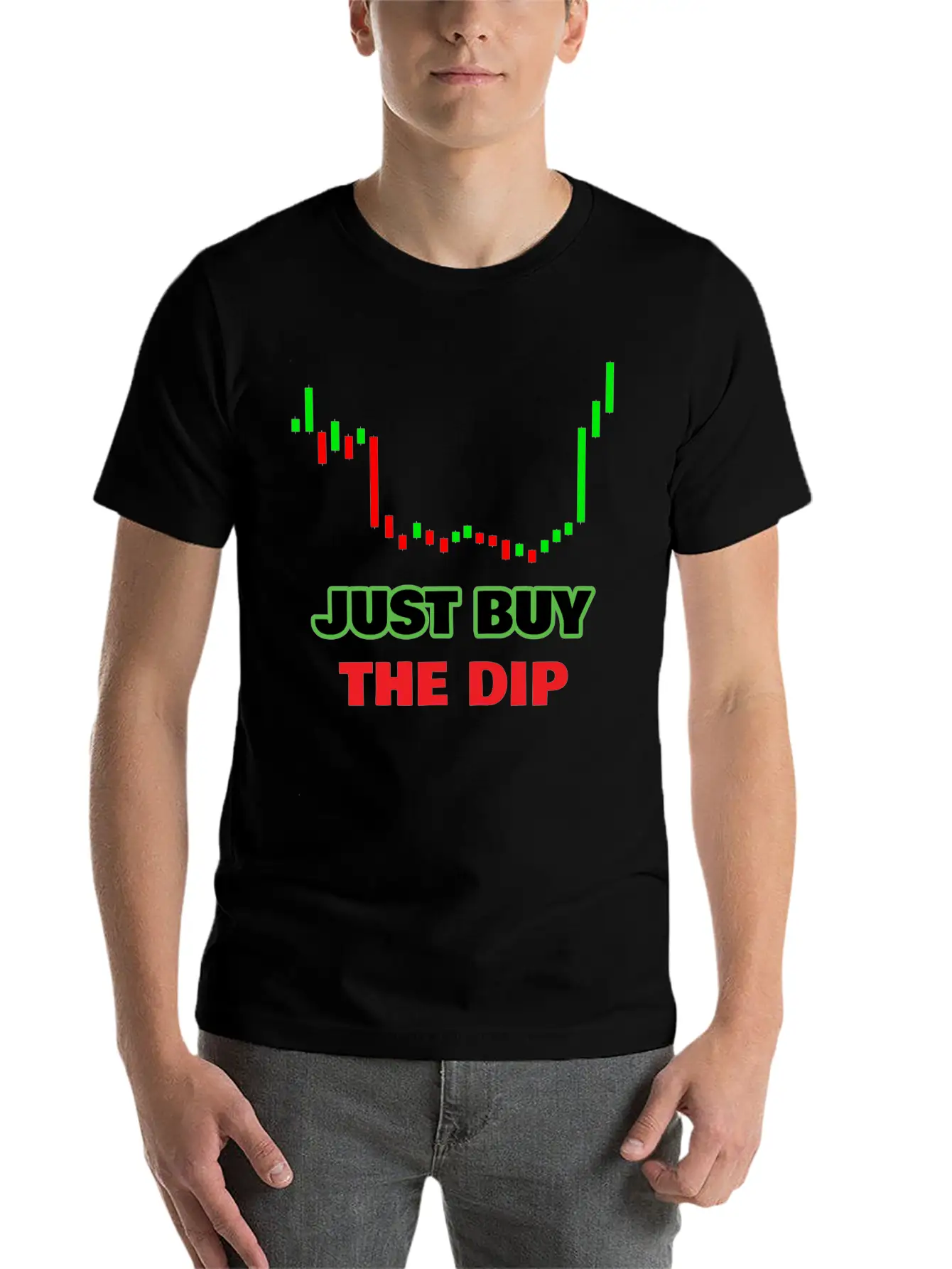 Just Buy The Dip Basic Graphic T-Shirt ¨C Daily Comfort In Soft Cotton