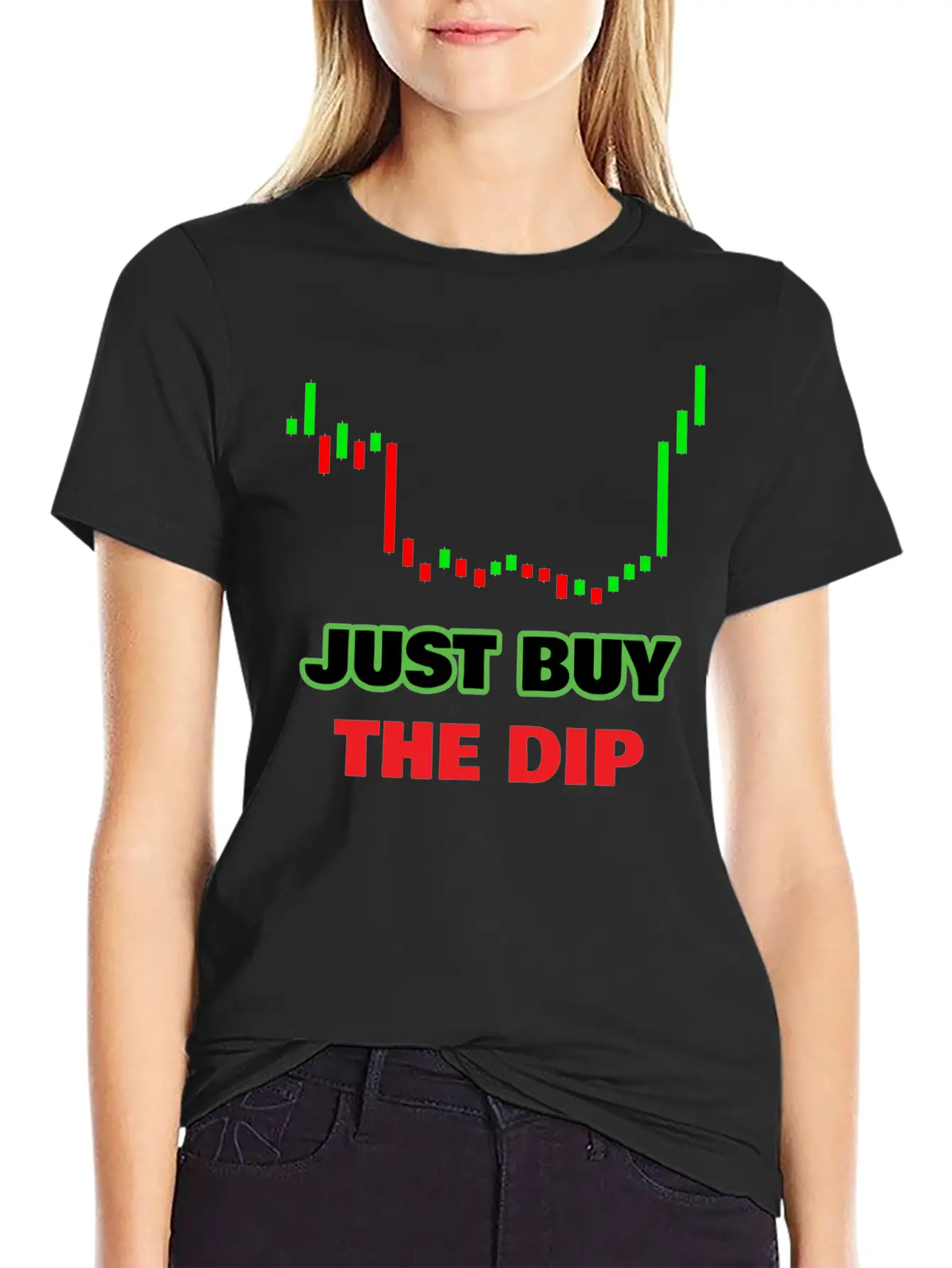 Just Buy The Dip Basic Graphic T-Shirt ¨C Daily Comfort In Soft Cotton