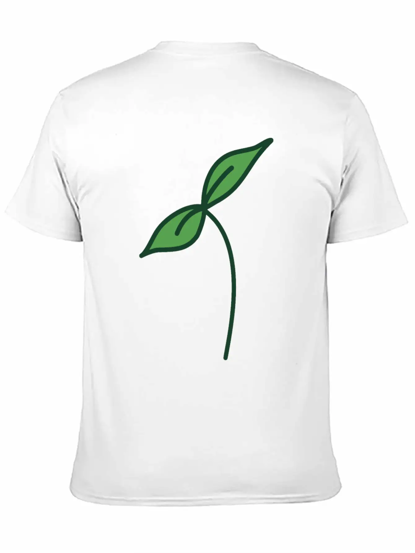Just Leaf It Essential Cotton Tee For Daily Outfits ¨C Unisex Style