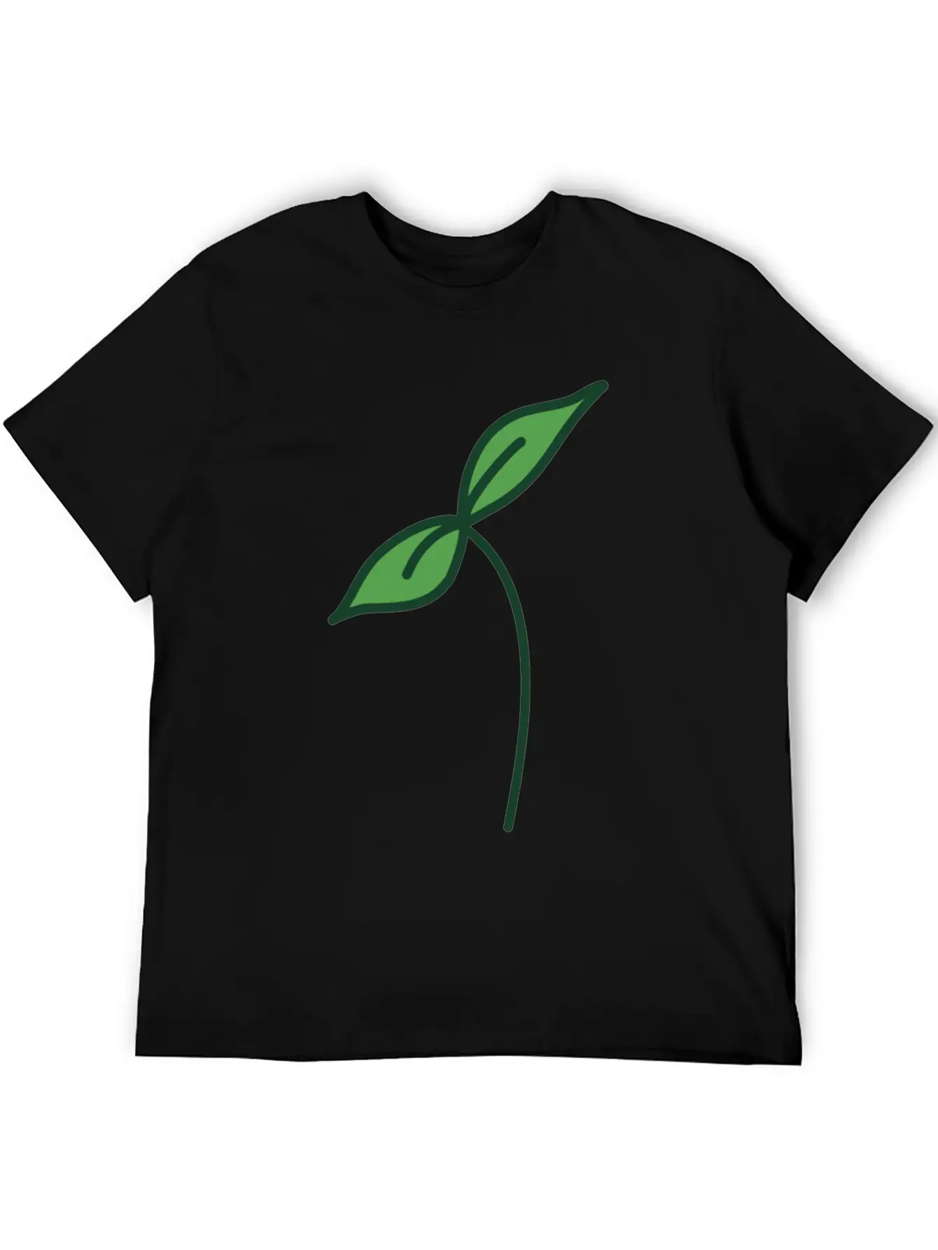 Just Leaf It Essential Cotton Tee For Daily Outfits ¨C Unisex Style