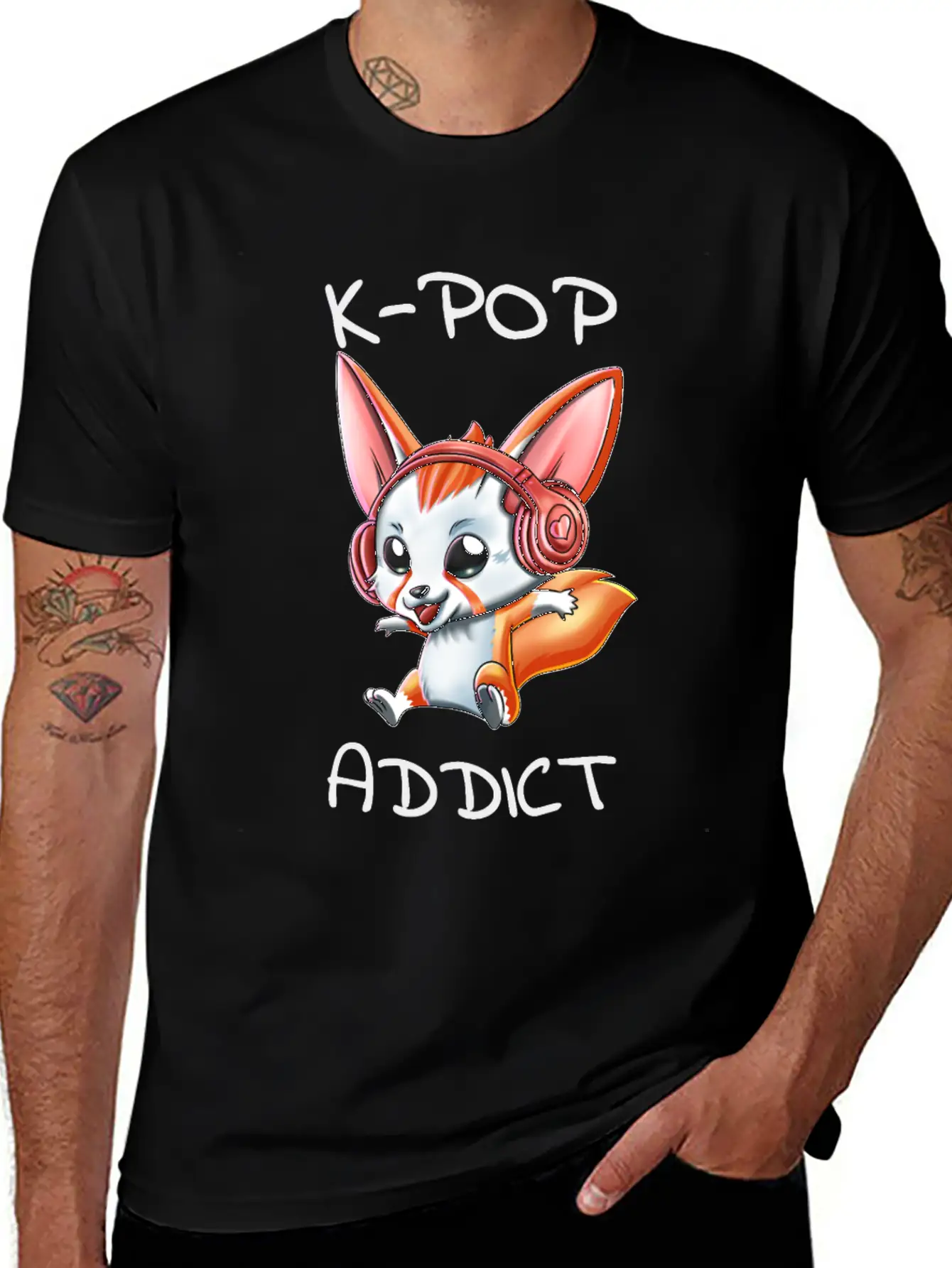K - POP Addict Basic Graphic T-Shirt ¨C Daily Comfort In Soft Cotton