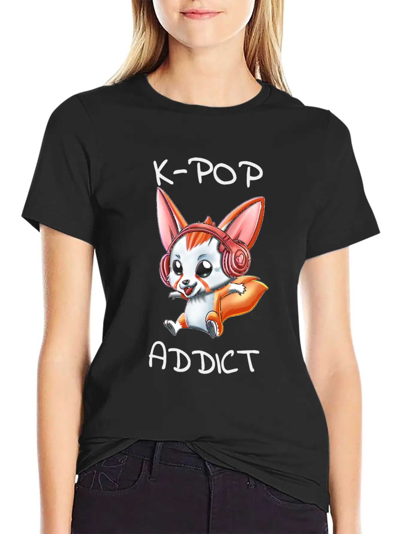 K - POP Addict Basic Graphic T-Shirt ¨C Daily Comfort In Soft Cotton