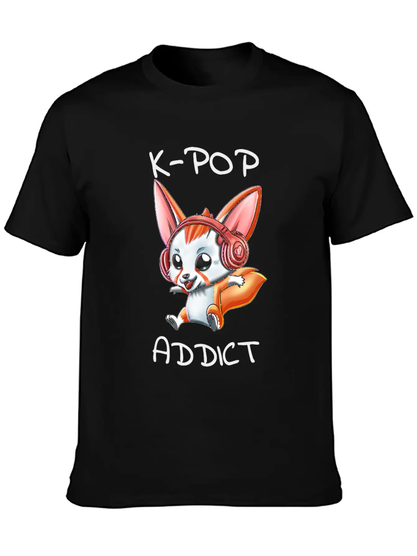 K - POP Addict Basic Graphic T-Shirt ¨C Daily Comfort In Soft Cotton