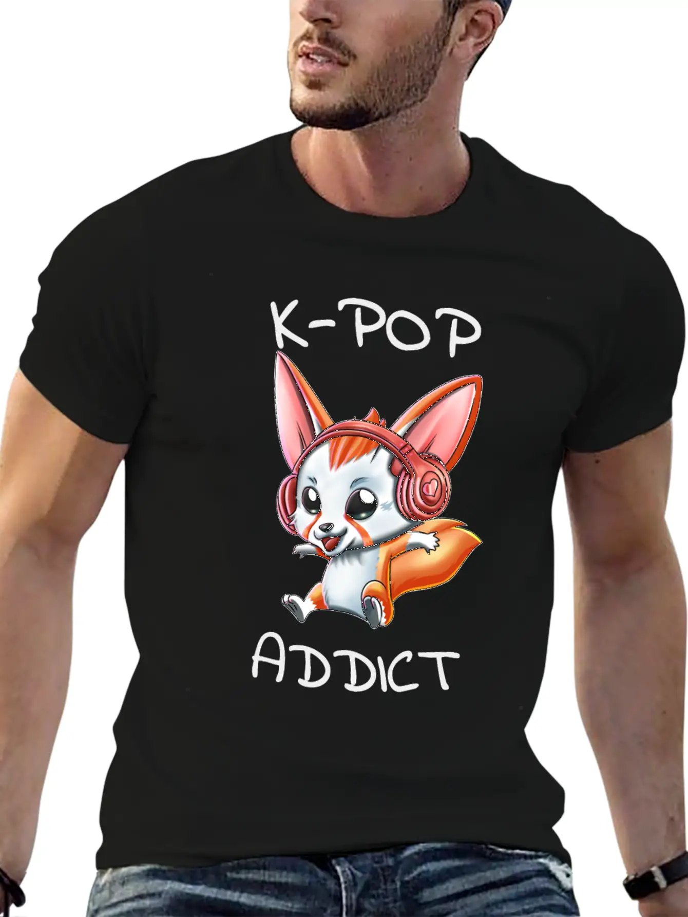 K - POP Addict Basic Graphic T-Shirt ¨C Daily Comfort In Soft Cotton