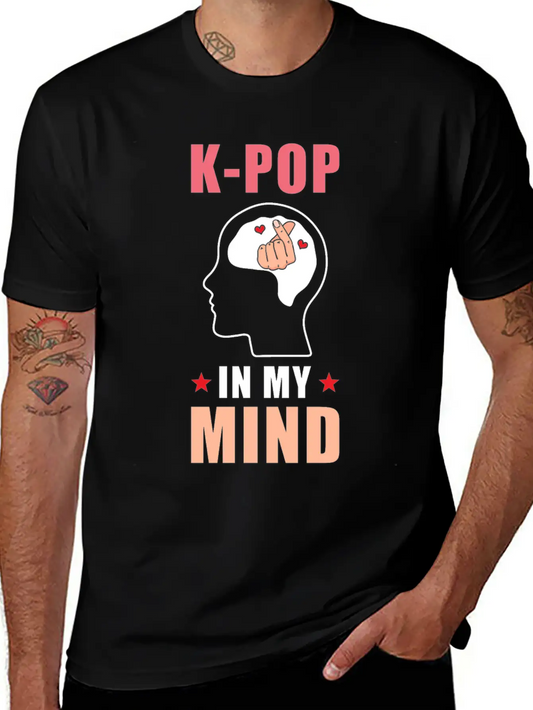 K-POP In My Mind Soft Cotton Short Sleeve Tee ¨C Unisex Wardrobe Staple