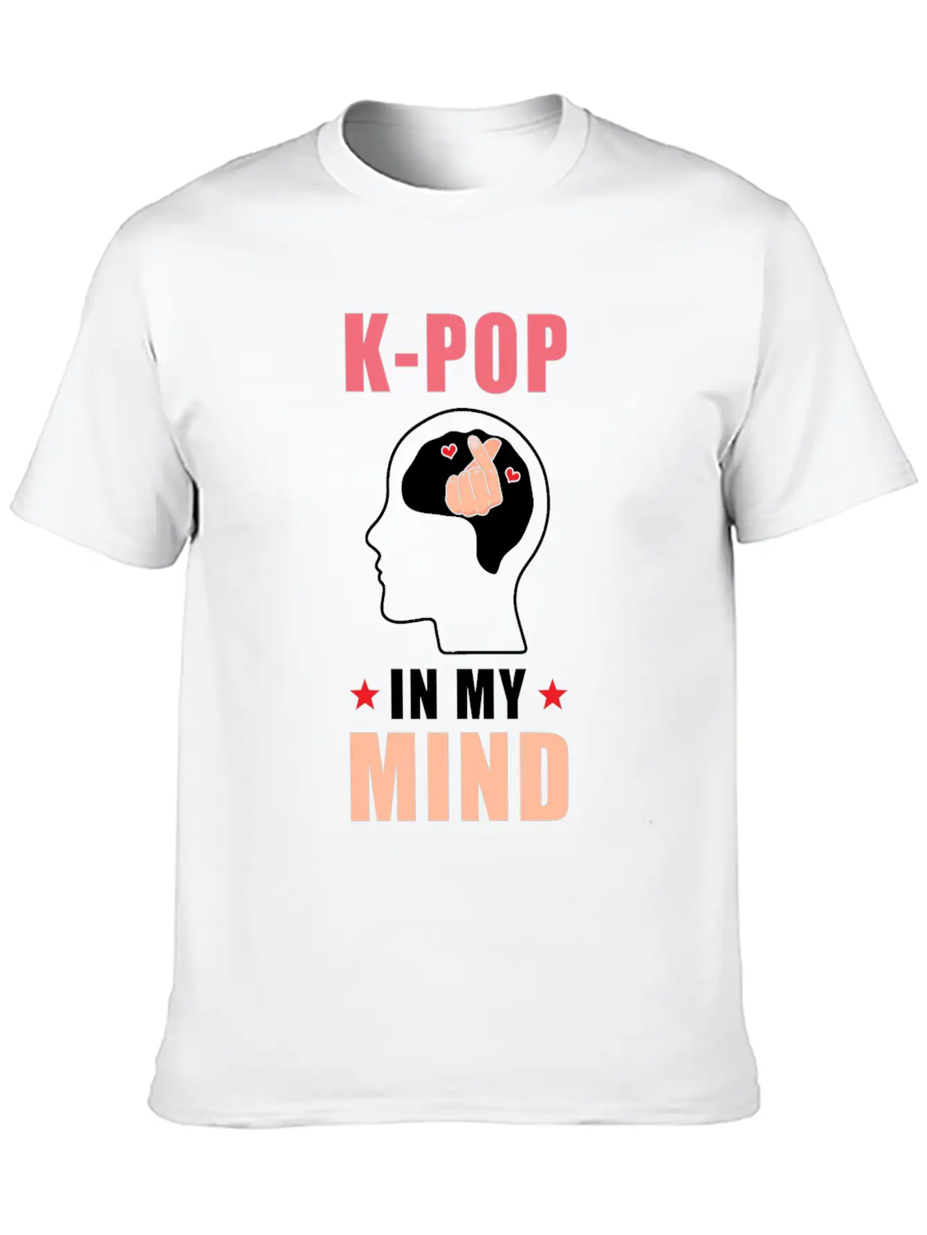 K-POP In My Mind Soft Cotton Short Sleeve Tee ¨C Unisex Wardrobe Staple