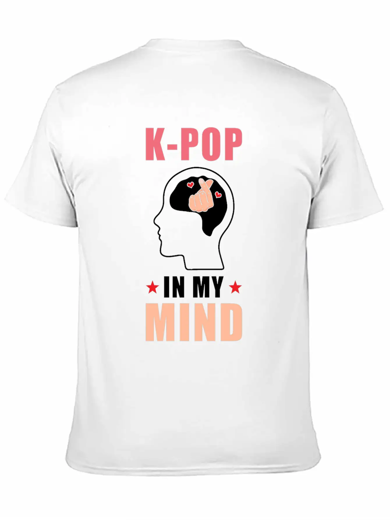 K-POP In My Mind Soft Cotton Short Sleeve Tee ¨C Unisex Wardrobe Staple
