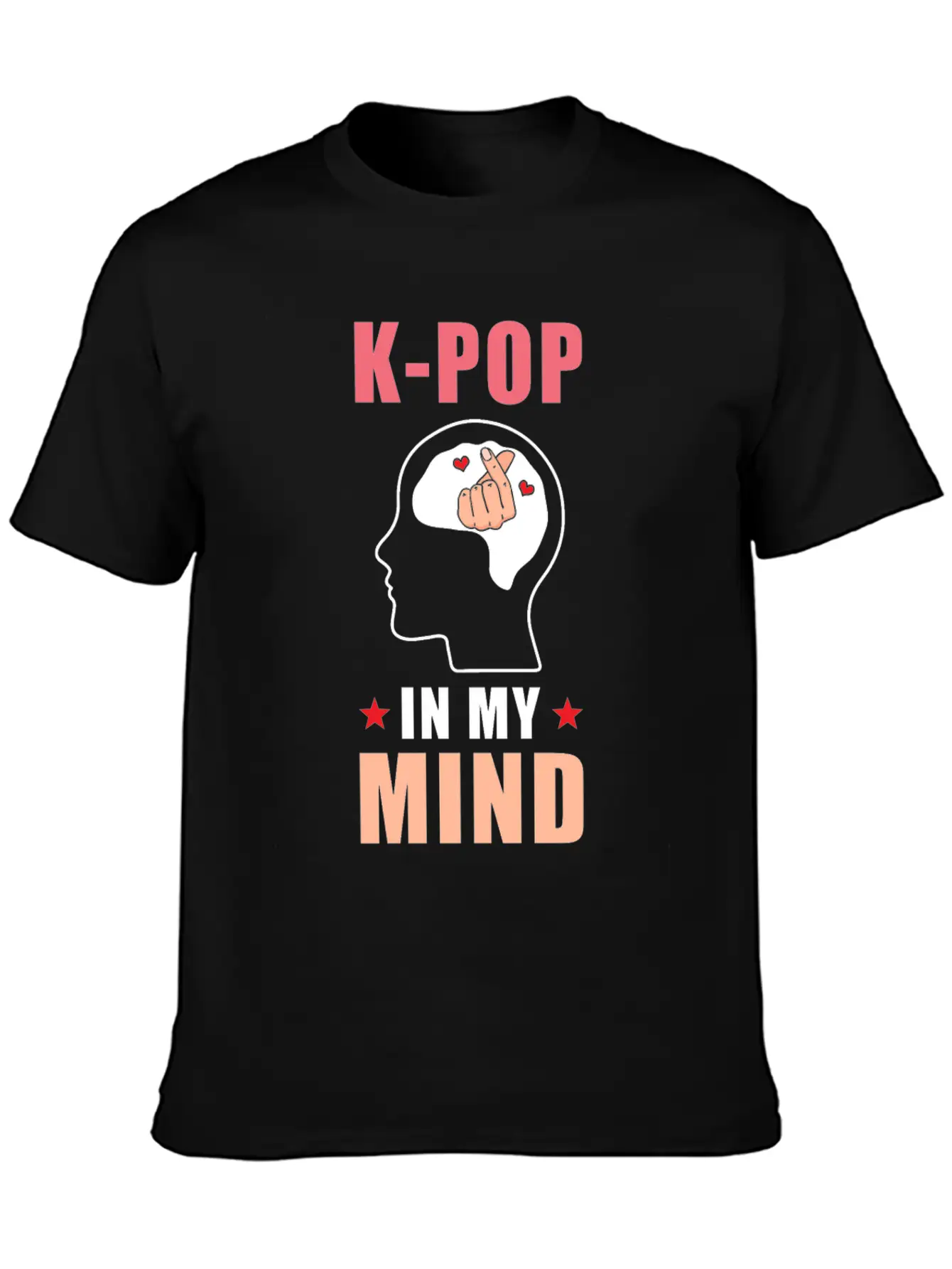K-POP In My Mind Soft Cotton Short Sleeve Tee ¨C Unisex Wardrobe Staple