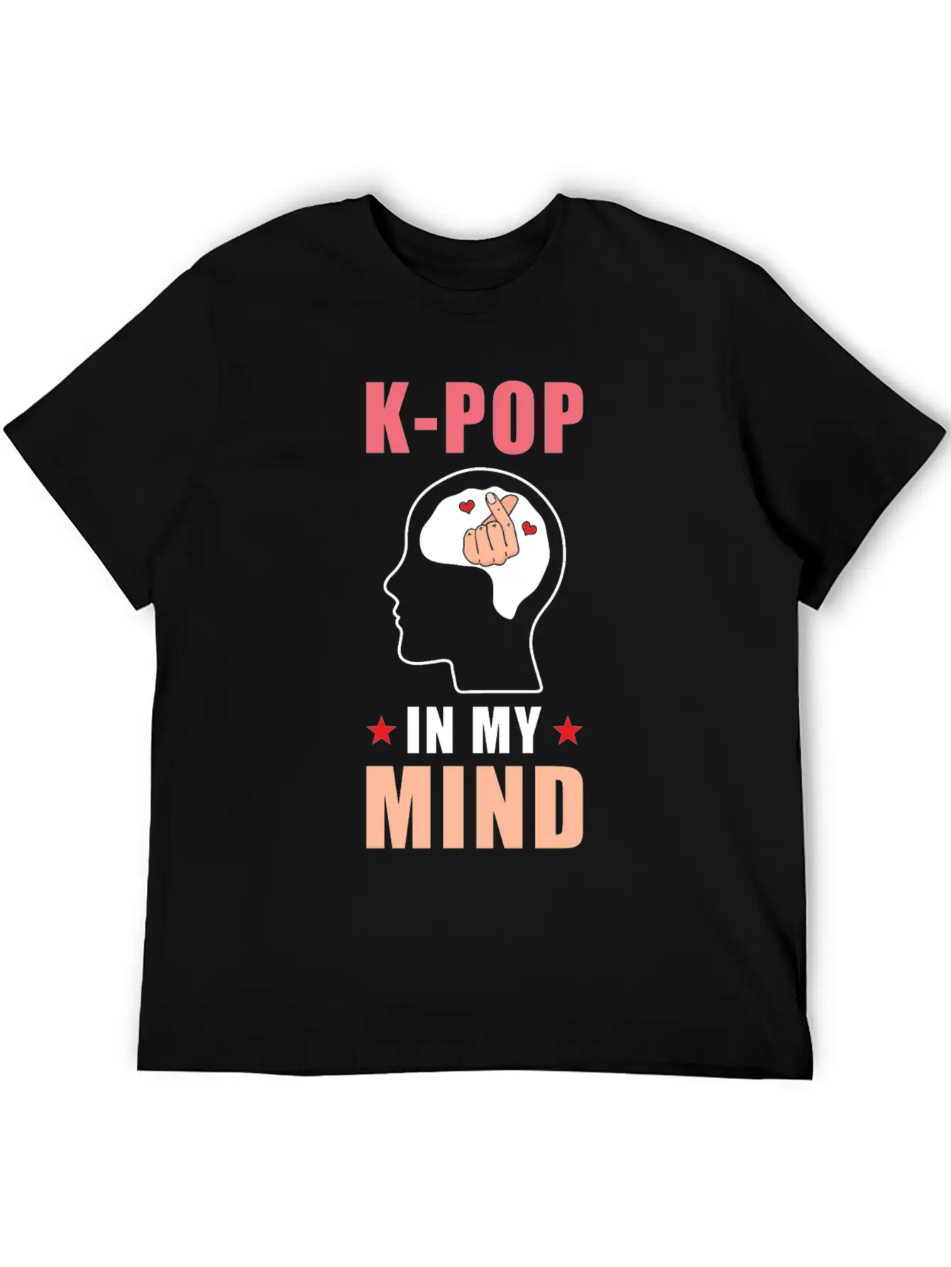 K-POP In My Mind Soft Cotton Short Sleeve Tee ¨C Unisex Wardrobe Staple