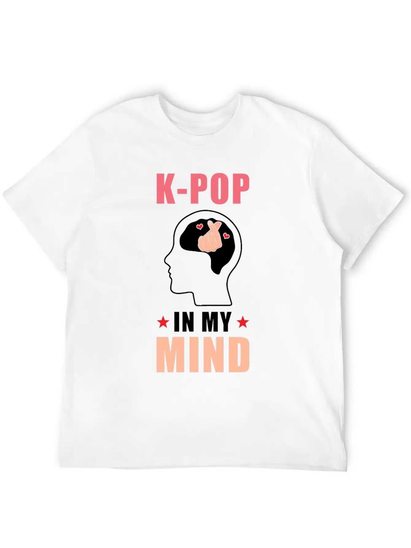 K-POP In My Mind Soft Cotton Short Sleeve Tee ¨C Unisex Wardrobe Staple
