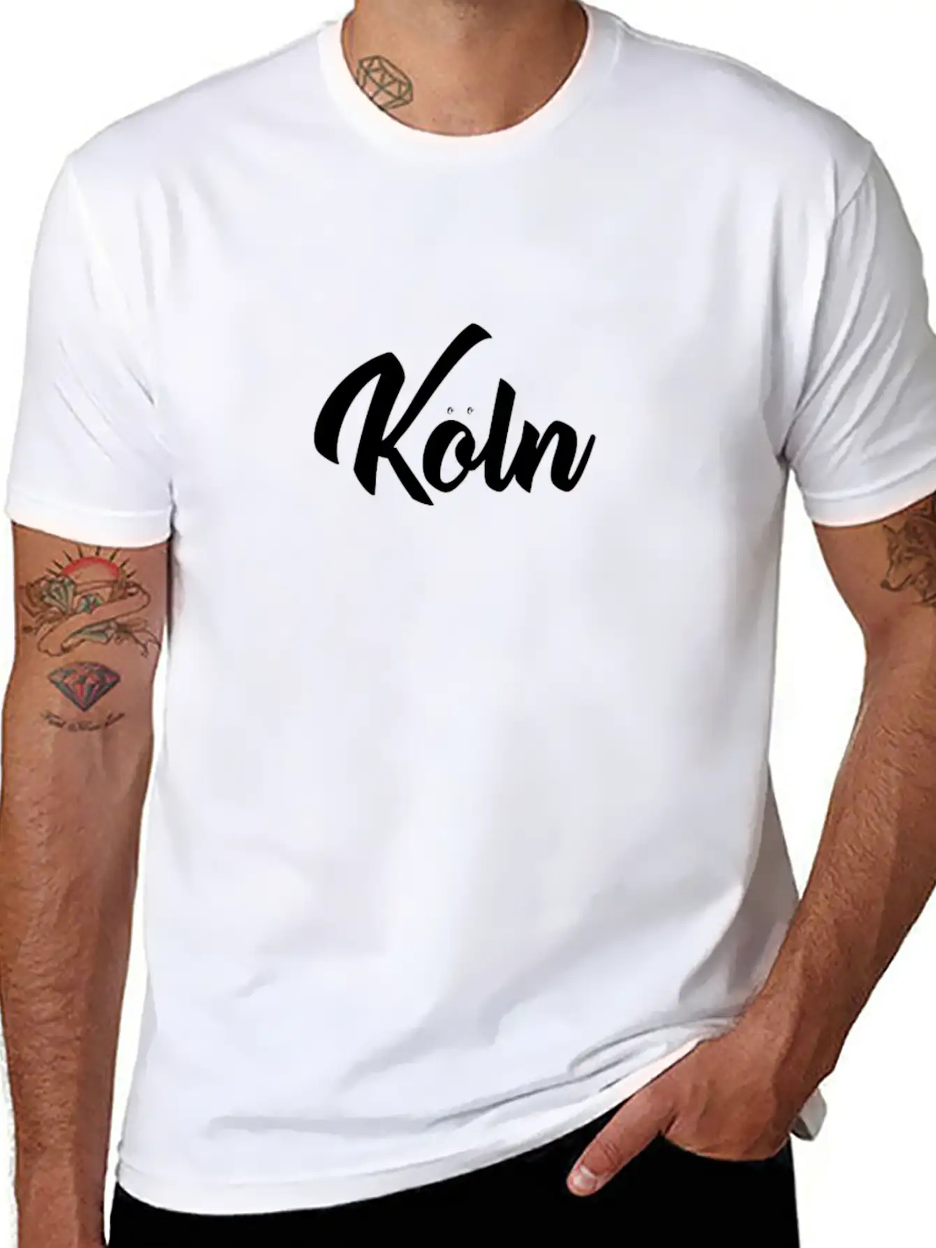 K?ln Essential Cotton Tee For Daily Outfits ¨C Unisex Style