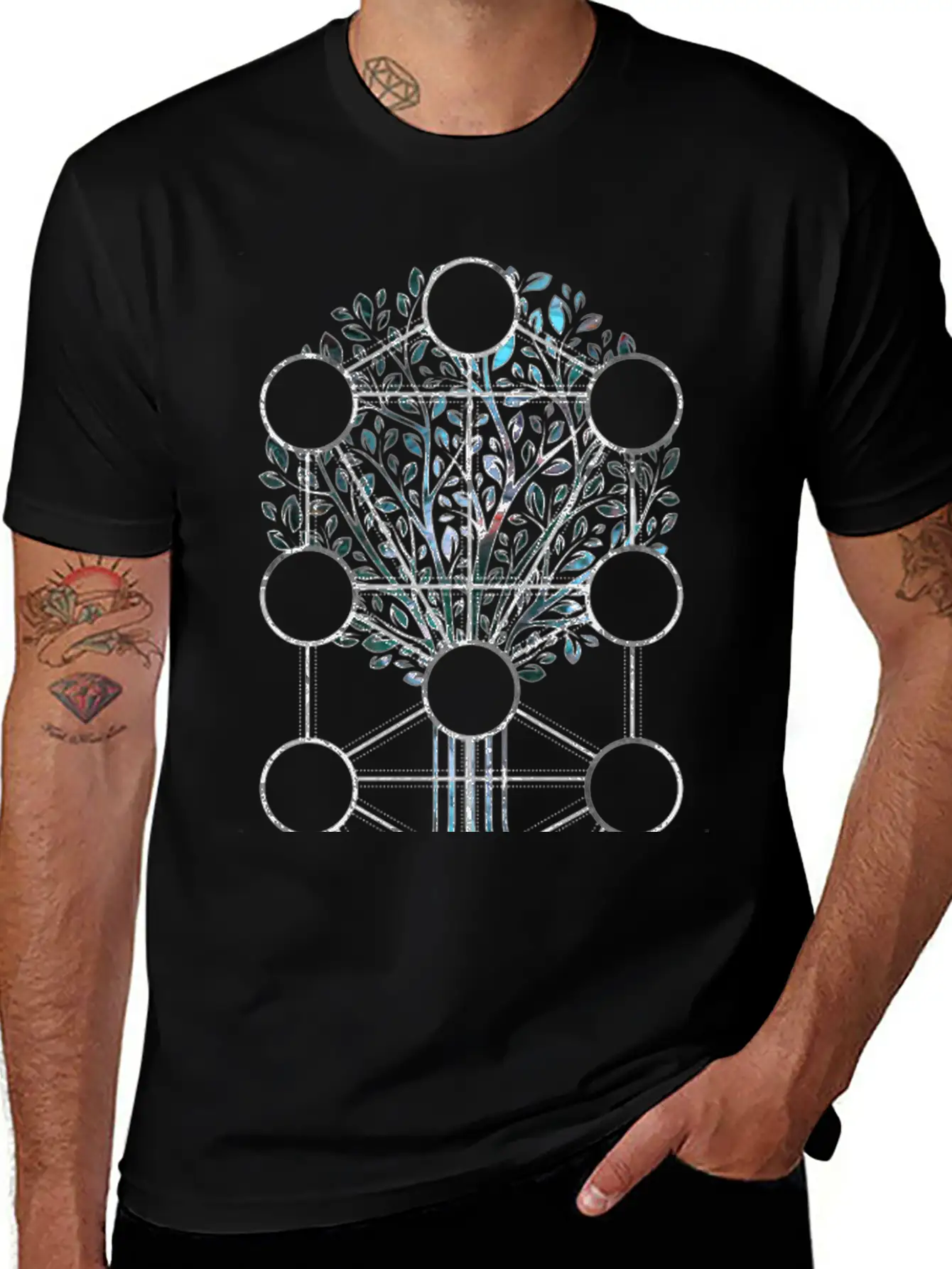 Kabbalah The Tree Of Life - Etz HaChayim Soft Cotton Short Sleeve Tee ¨C Unisex Wardrobe Staple