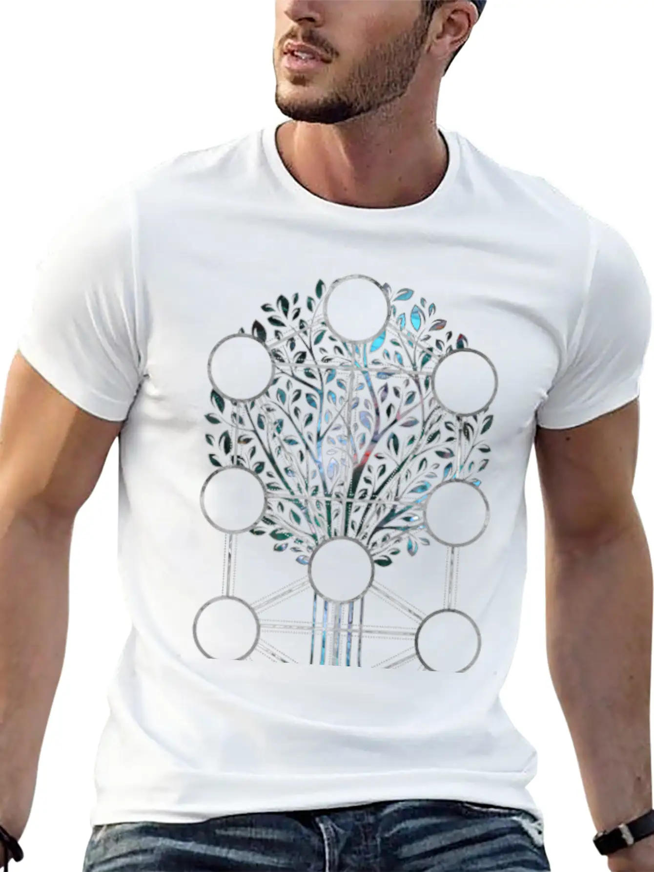 Kabbalah The Tree Of Life - Etz HaChayim Soft Cotton Short Sleeve Tee ¨C Unisex Wardrobe Staple