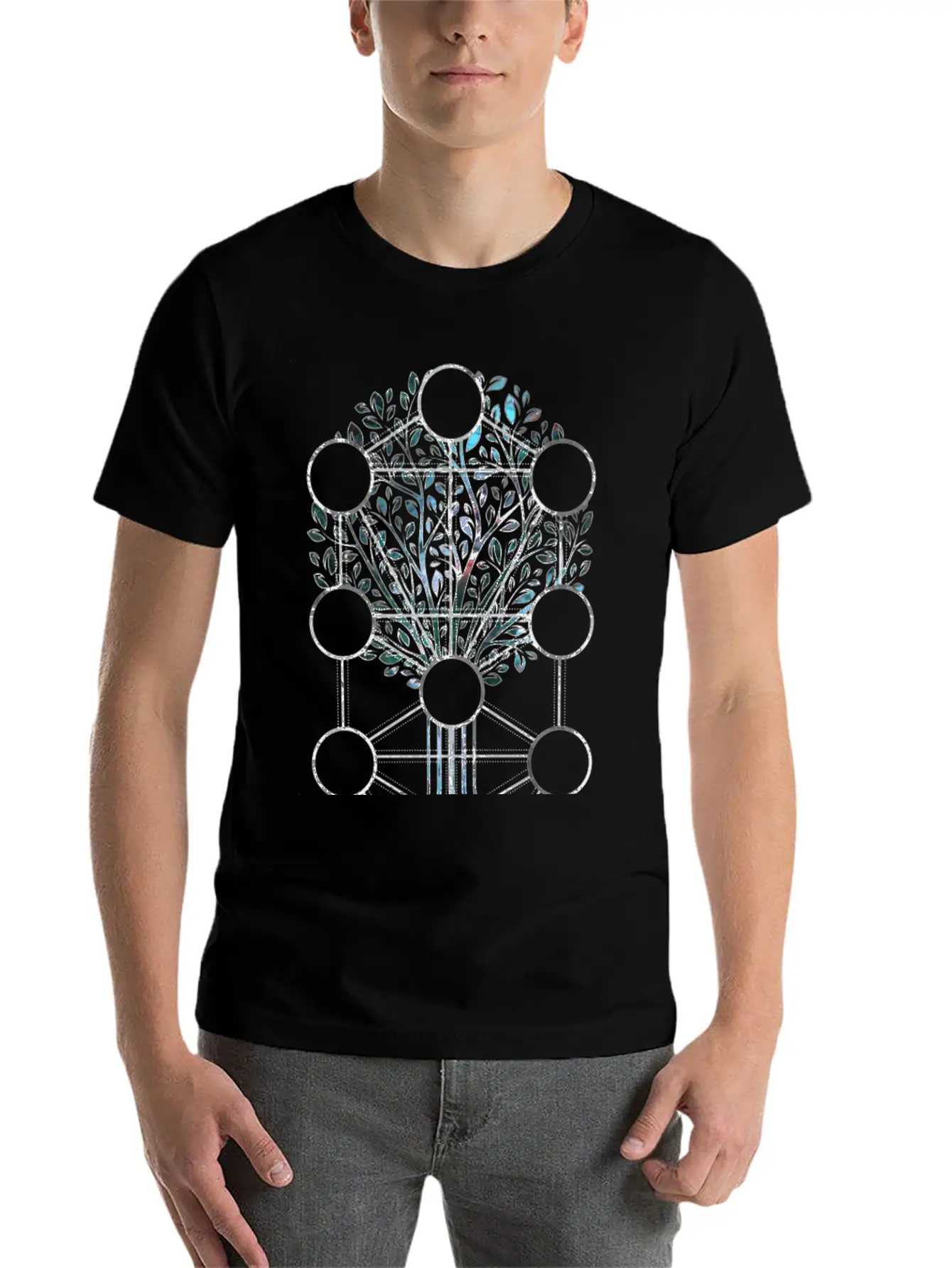 Kabbalah The Tree Of Life - Etz HaChayim Soft Cotton Short Sleeve Tee ¨C Unisex Wardrobe Staple