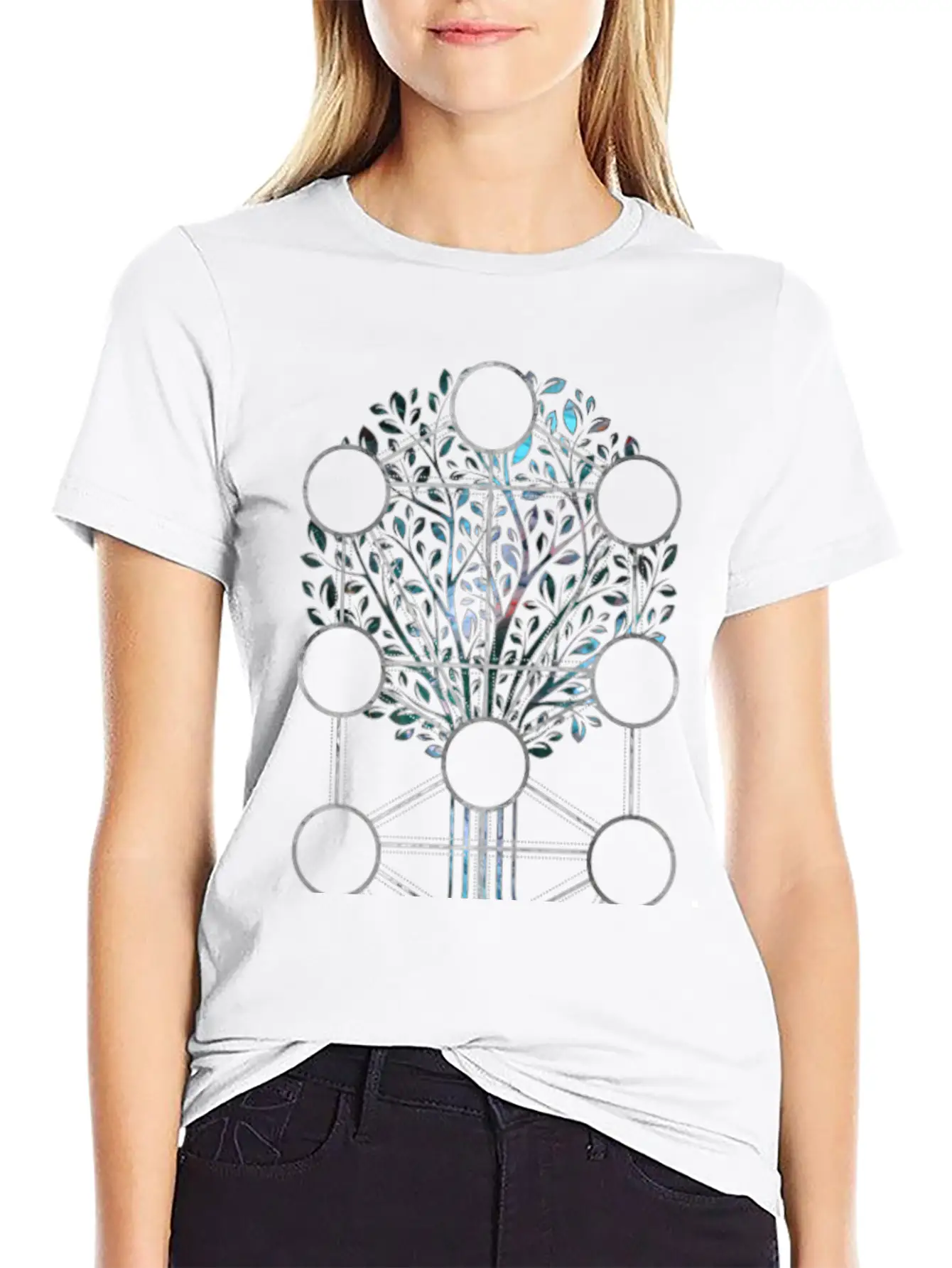 Kabbalah The Tree Of Life - Etz HaChayim Soft Cotton Short Sleeve Tee ¨C Unisex Wardrobe Staple