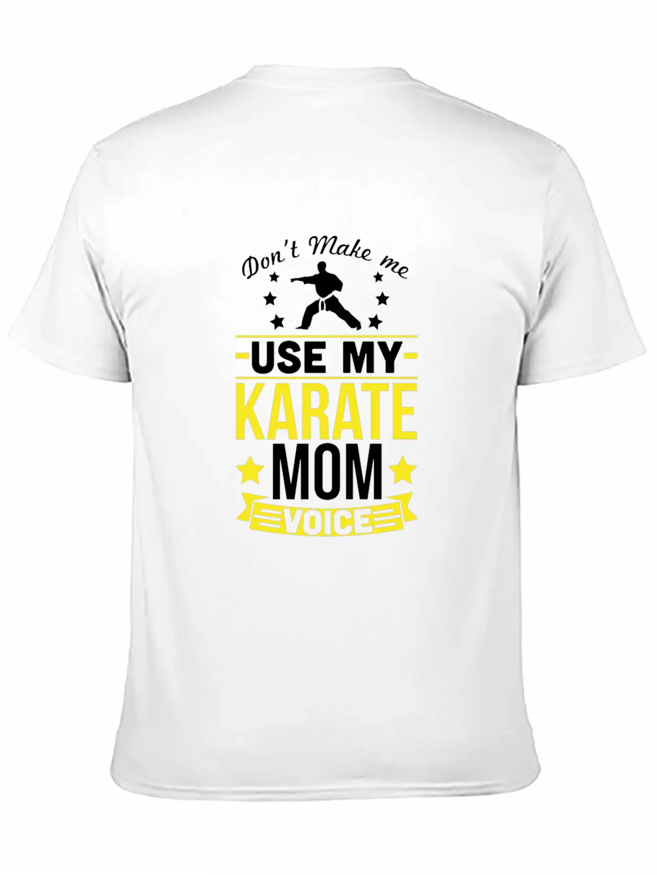 Karate Mom Voice T-Shirt Soft Cotton Short Sleeve Tee ¨C Unisex Wardrobe Staple