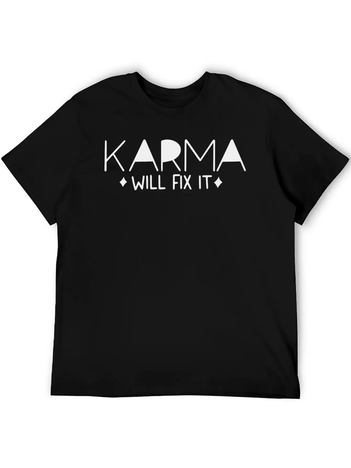 Karma Will Fix It ( Sarcastic Quotes) Soft Cotton Short Sleeve Tee ¨C Unisex Wardrobe Staple