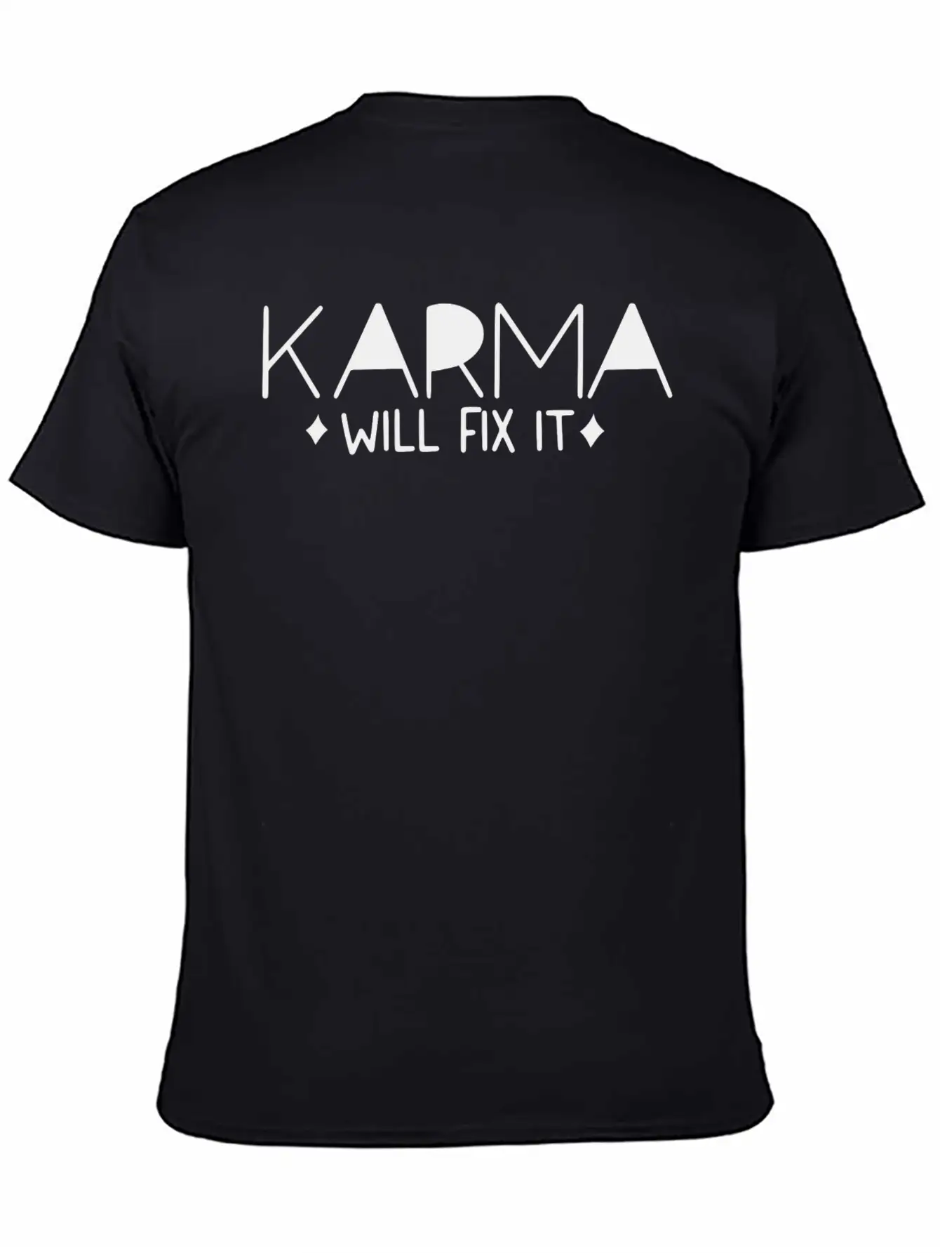 Karma Will Fix It ( Sarcastic Quotes) Soft Cotton Short Sleeve Tee ¨C Unisex Wardrobe Staple