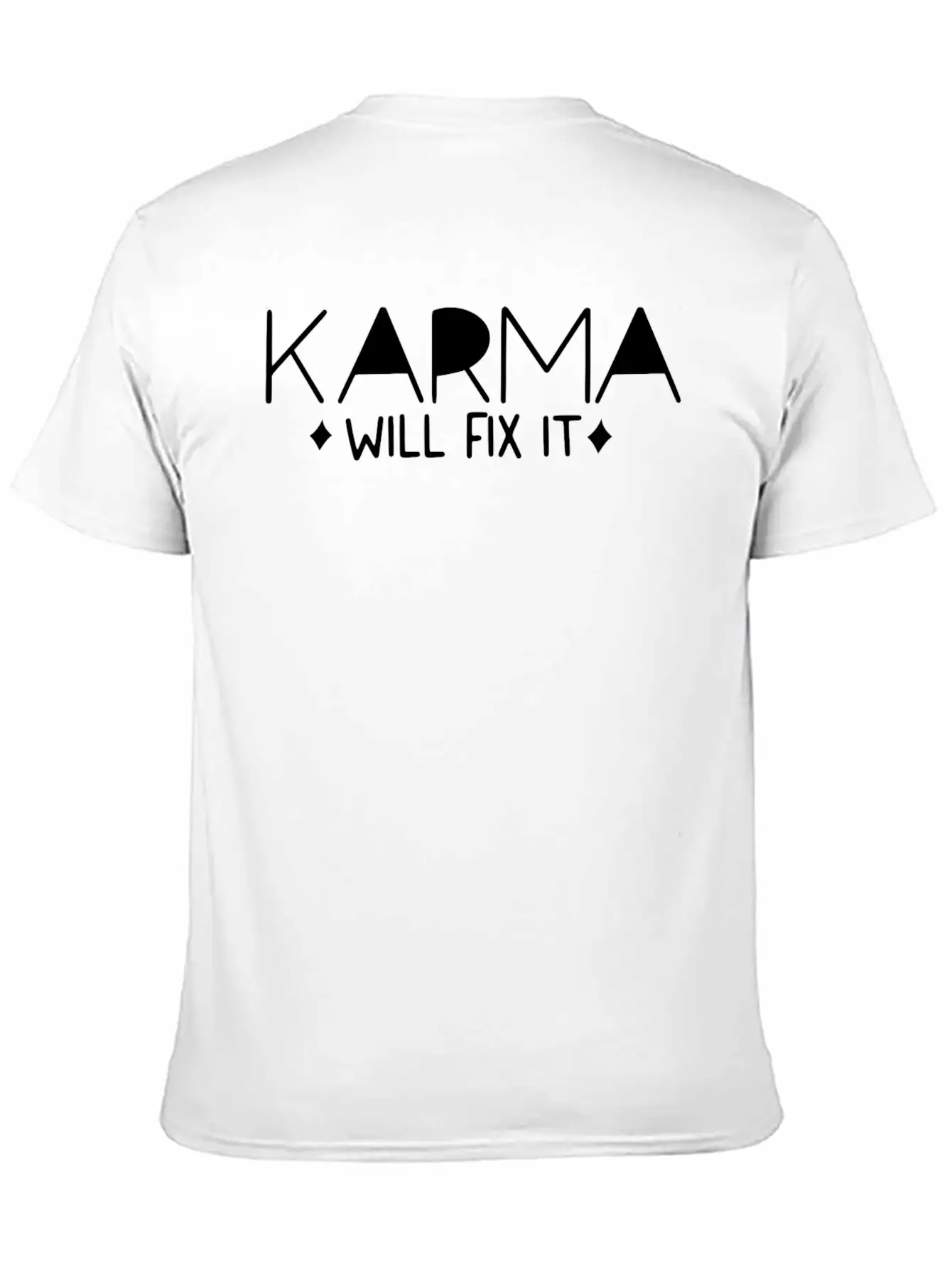 Karma Will Fix It ( Sarcastic Quotes) Soft Cotton Short Sleeve Tee ¨C Unisex Wardrobe Staple