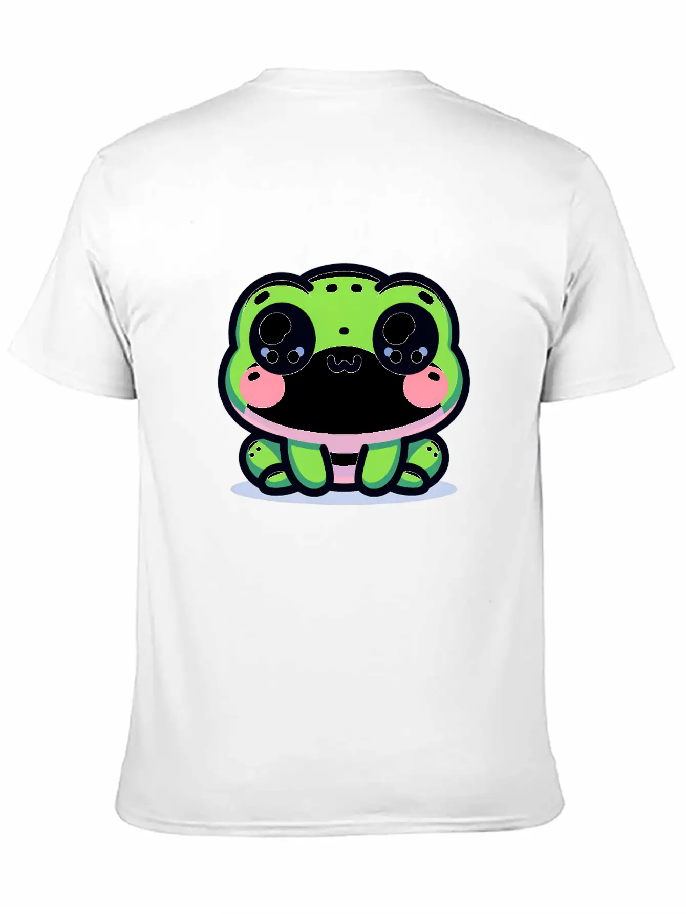 Kawaii Frog Soft Cotton Short Sleeve Tee ¨C Unisex Wardrobe Staple