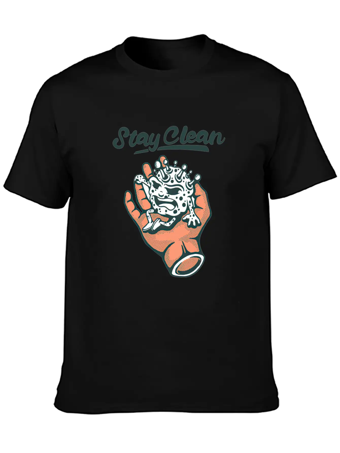 Keep Calm And Stay Clean Soft Cotton Short Sleeve Tee ¨C Unisex Wardrobe Staple