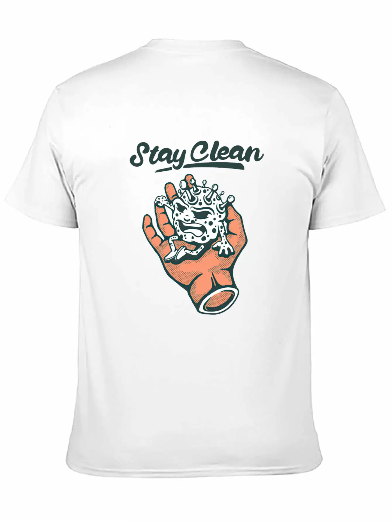 Keep Calm And Stay Clean Soft Cotton Short Sleeve Tee ¨C Unisex Wardrobe Staple