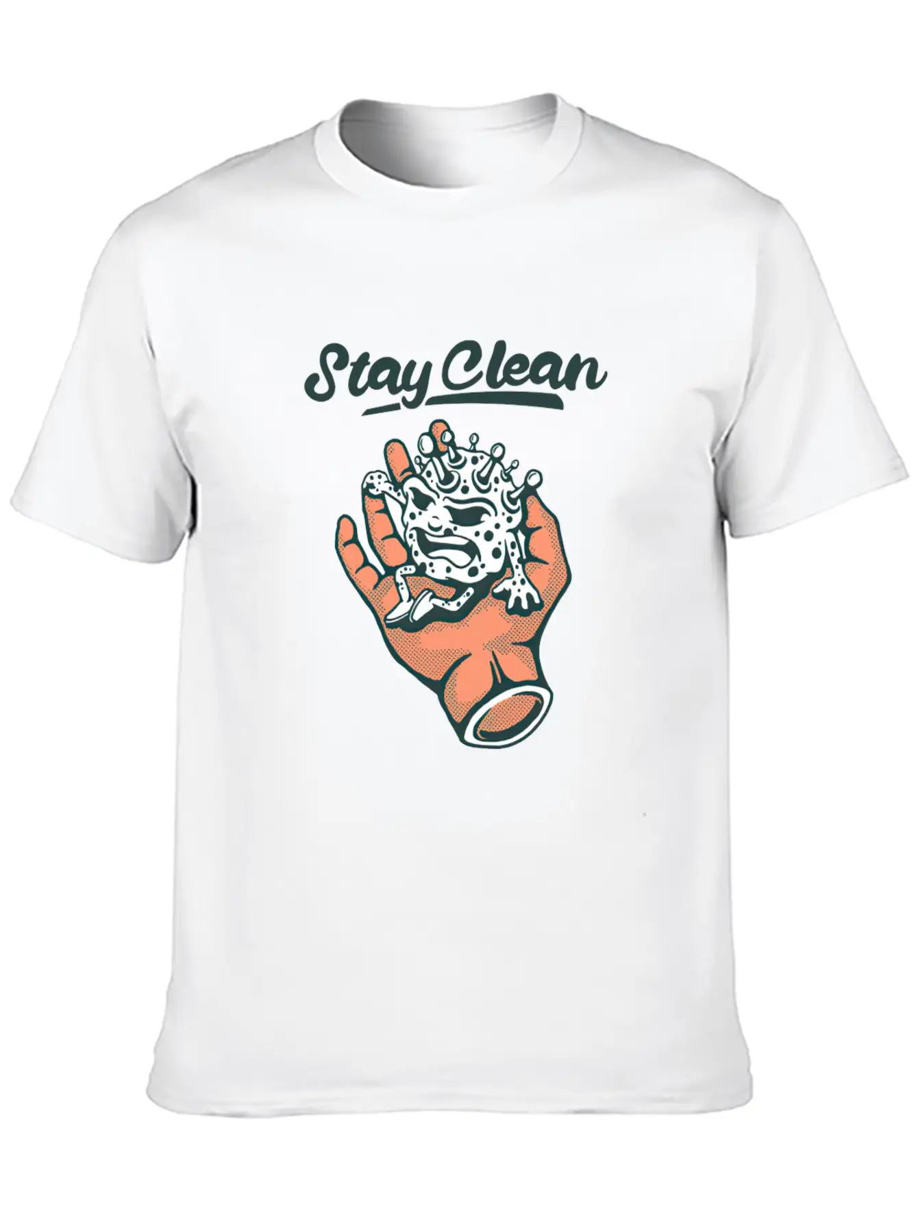 Keep Calm And Stay Clean Soft Cotton Short Sleeve Tee ¨C Unisex Wardrobe Staple
