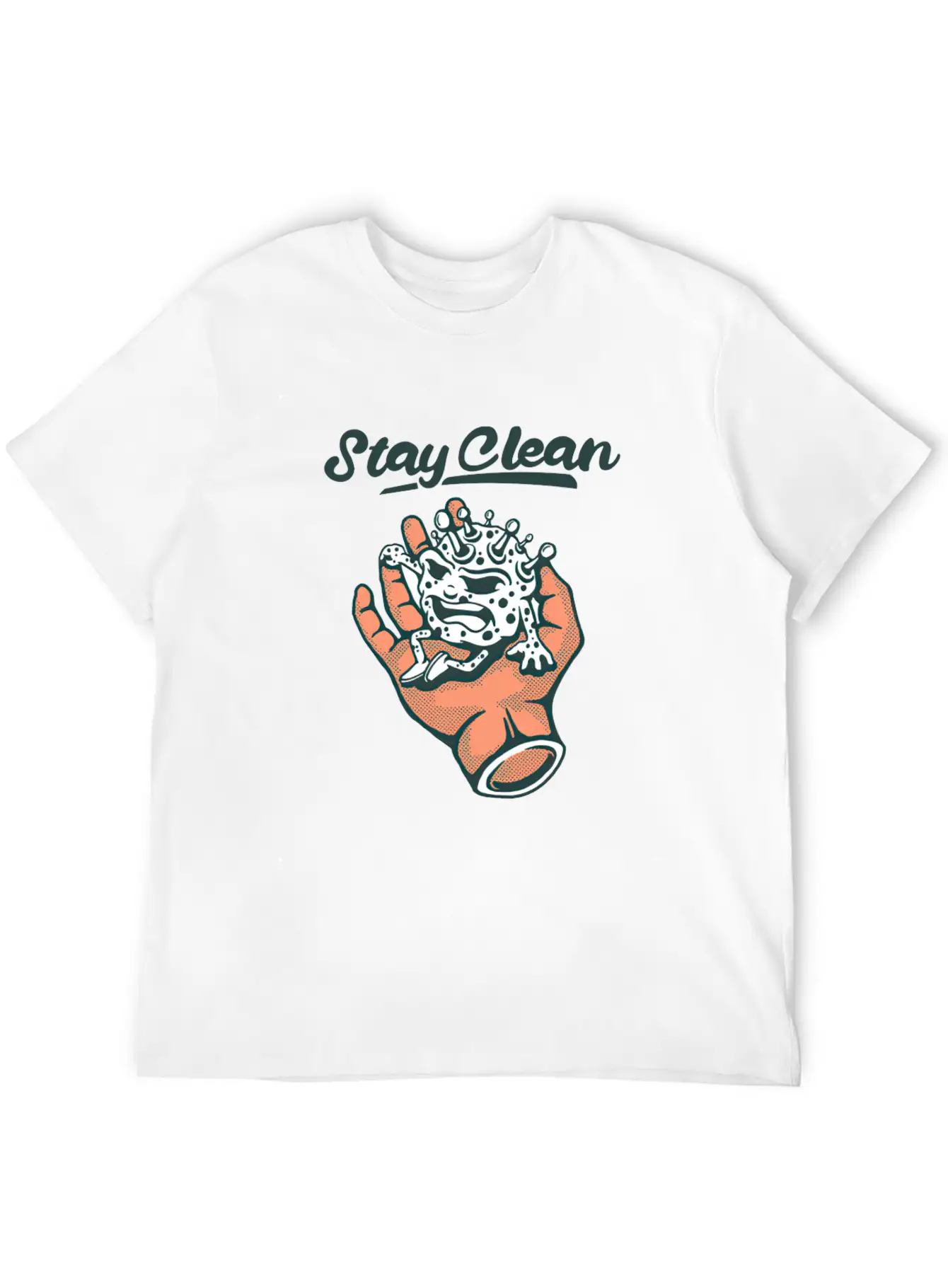 Keep Calm And Stay Clean Soft Cotton Short Sleeve Tee ¨C Unisex Wardrobe Staple