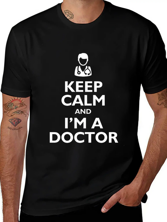 Keep Calm I'm Doctor Soft Cotton Short Sleeve Tee ¨C Unisex Wardrobe Staple