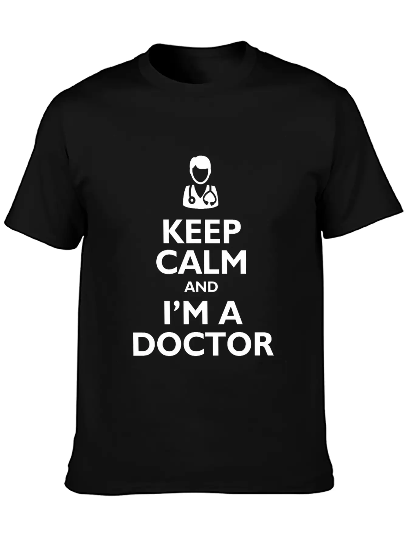 Keep Calm I'm Doctor Soft Cotton Short Sleeve Tee ¨C Unisex Wardrobe Staple