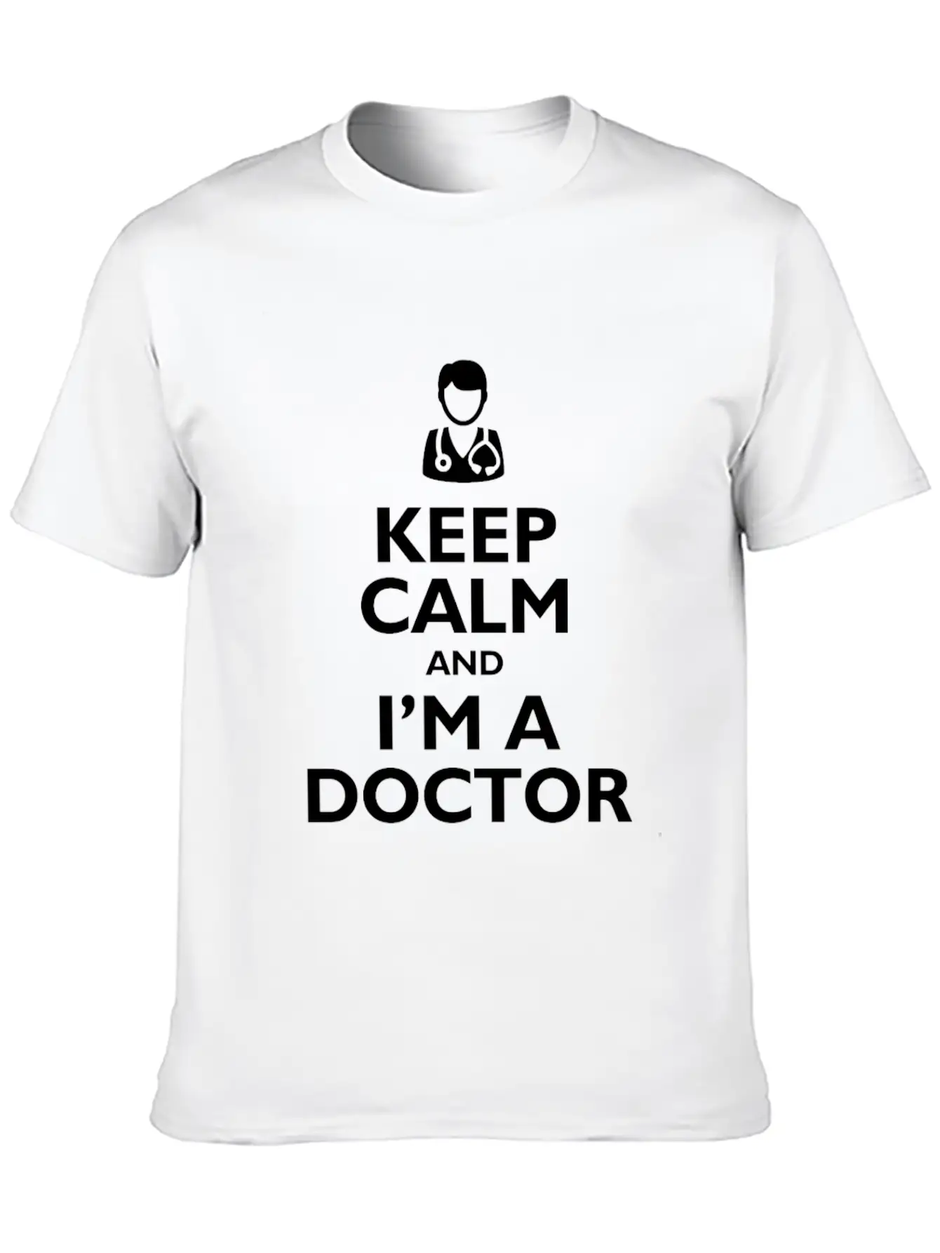 Keep Calm I'm Doctor Soft Cotton Short Sleeve Tee ¨C Unisex Wardrobe Staple