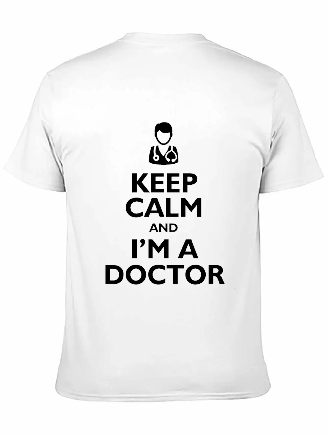 Keep Calm I'm Doctor Soft Cotton Short Sleeve Tee ¨C Unisex Wardrobe Staple