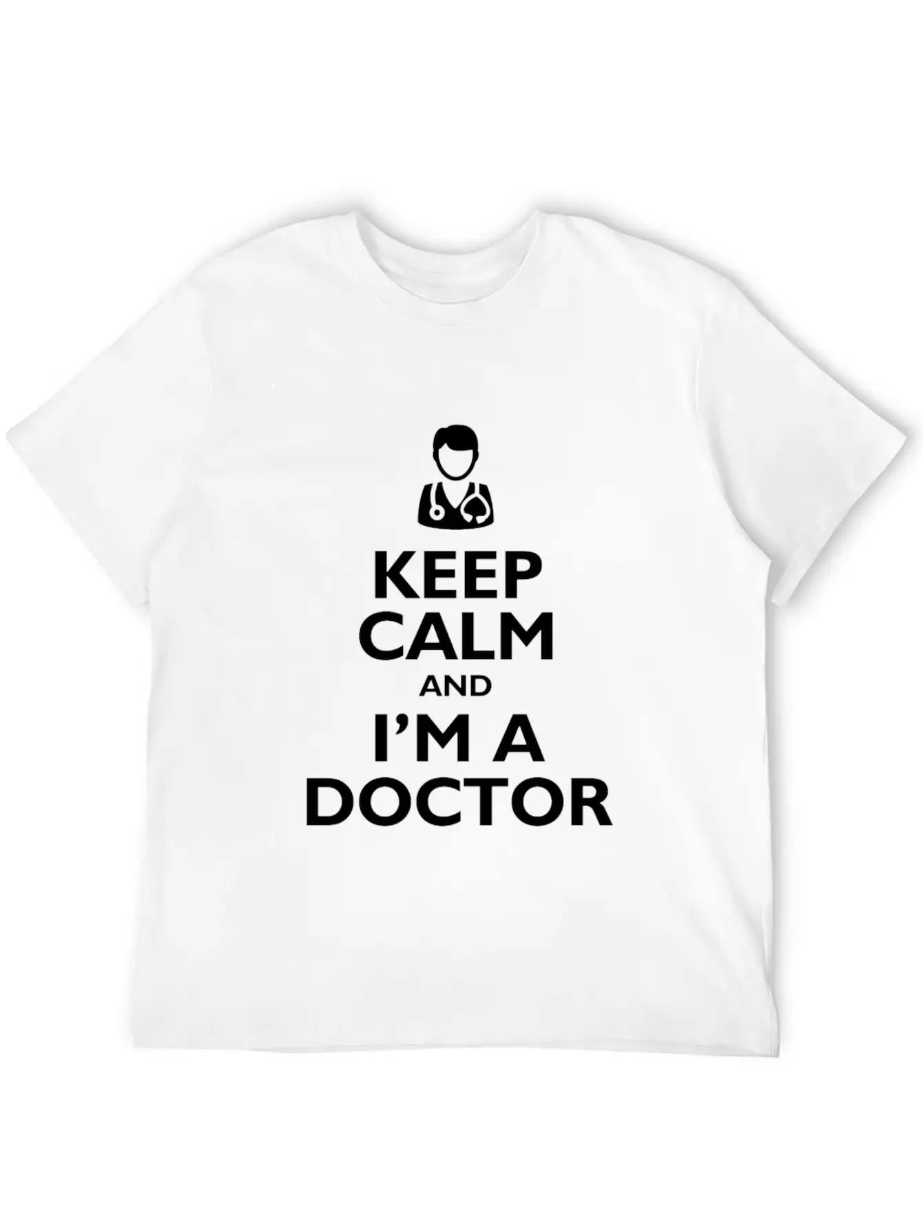 Keep Calm I'm Doctor Soft Cotton Short Sleeve Tee ¨C Unisex Wardrobe Staple