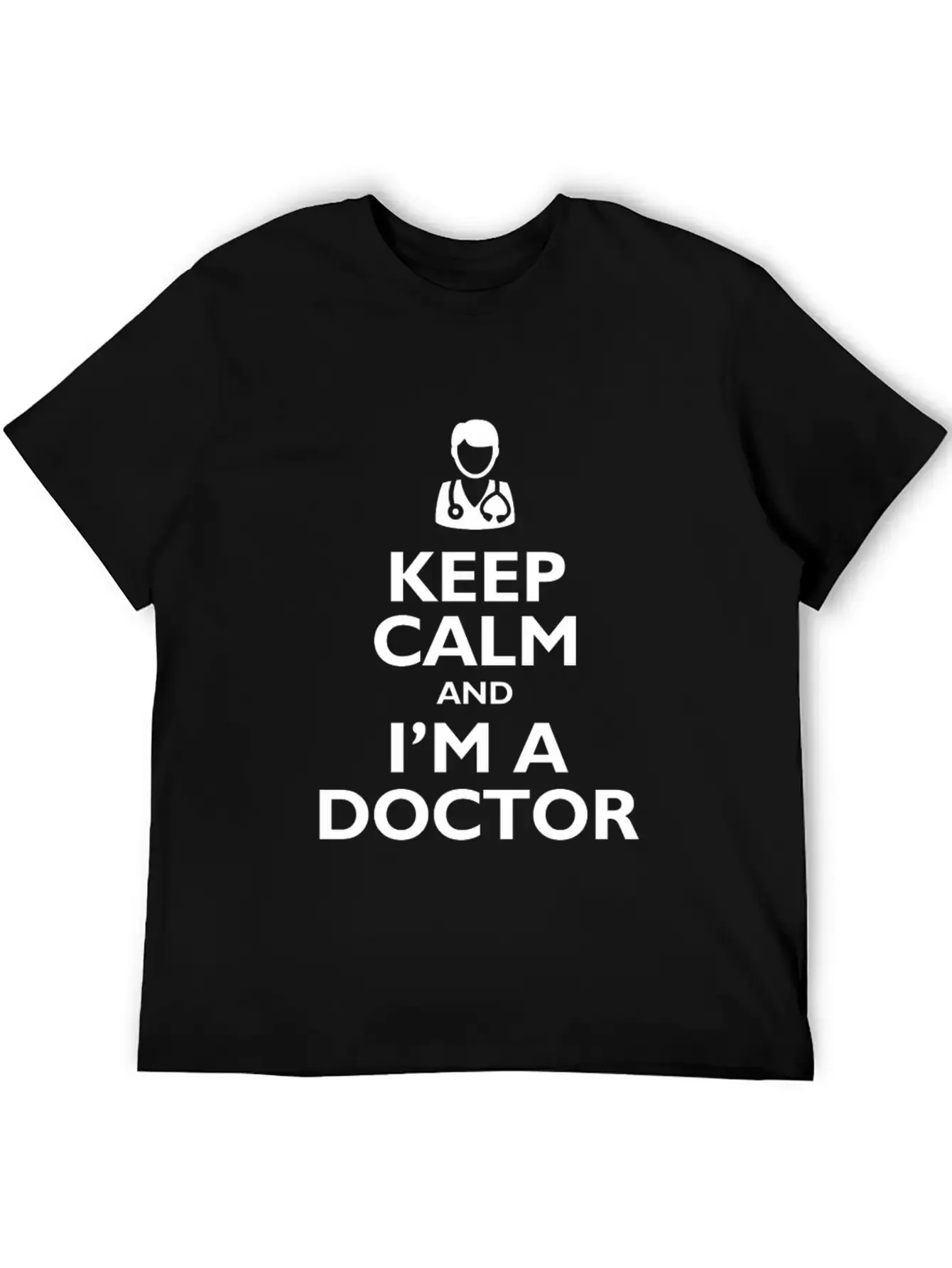 Keep Calm I'm Doctor Soft Cotton Short Sleeve Tee ¨C Unisex Wardrobe Staple