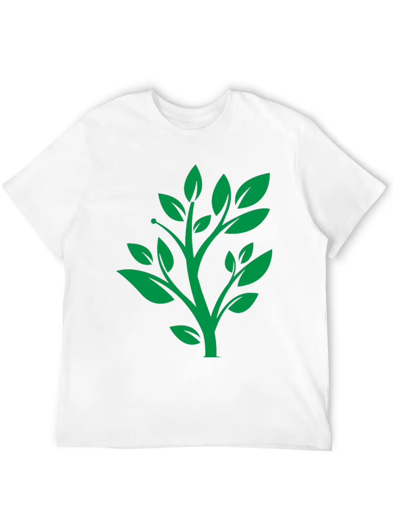 Keep It Clean, Keep It Green Basic Graphic T-Shirt ¨C Daily Comfort In Soft Cotton
