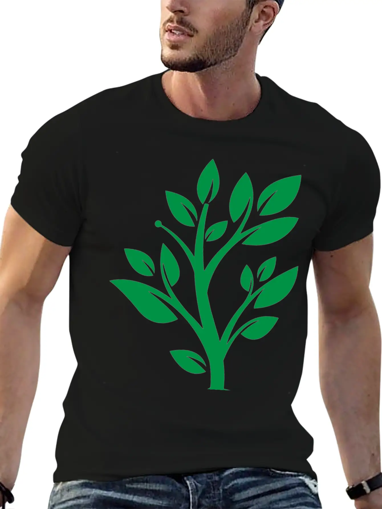 Keep It Clean, Keep It Green Basic Graphic T-Shirt ¨C Daily Comfort In Soft Cotton