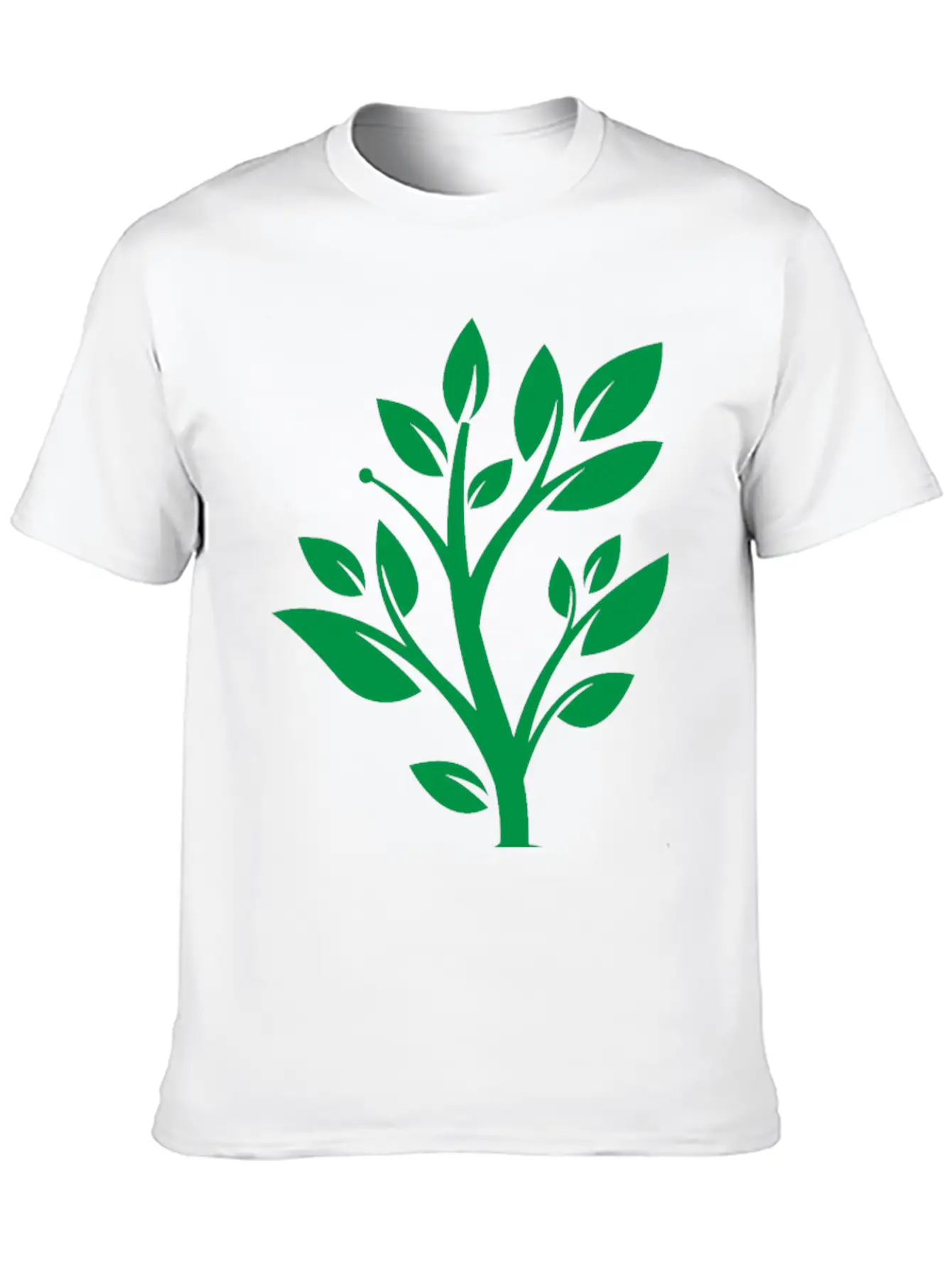 Keep It Clean, Keep It Green Basic Graphic T-Shirt ¨C Daily Comfort In Soft Cotton
