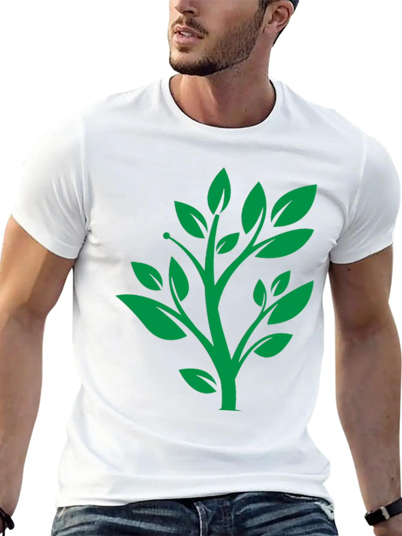 Keep It Clean, Keep It Green Basic Graphic T-Shirt ¨C Daily Comfort In Soft Cotton