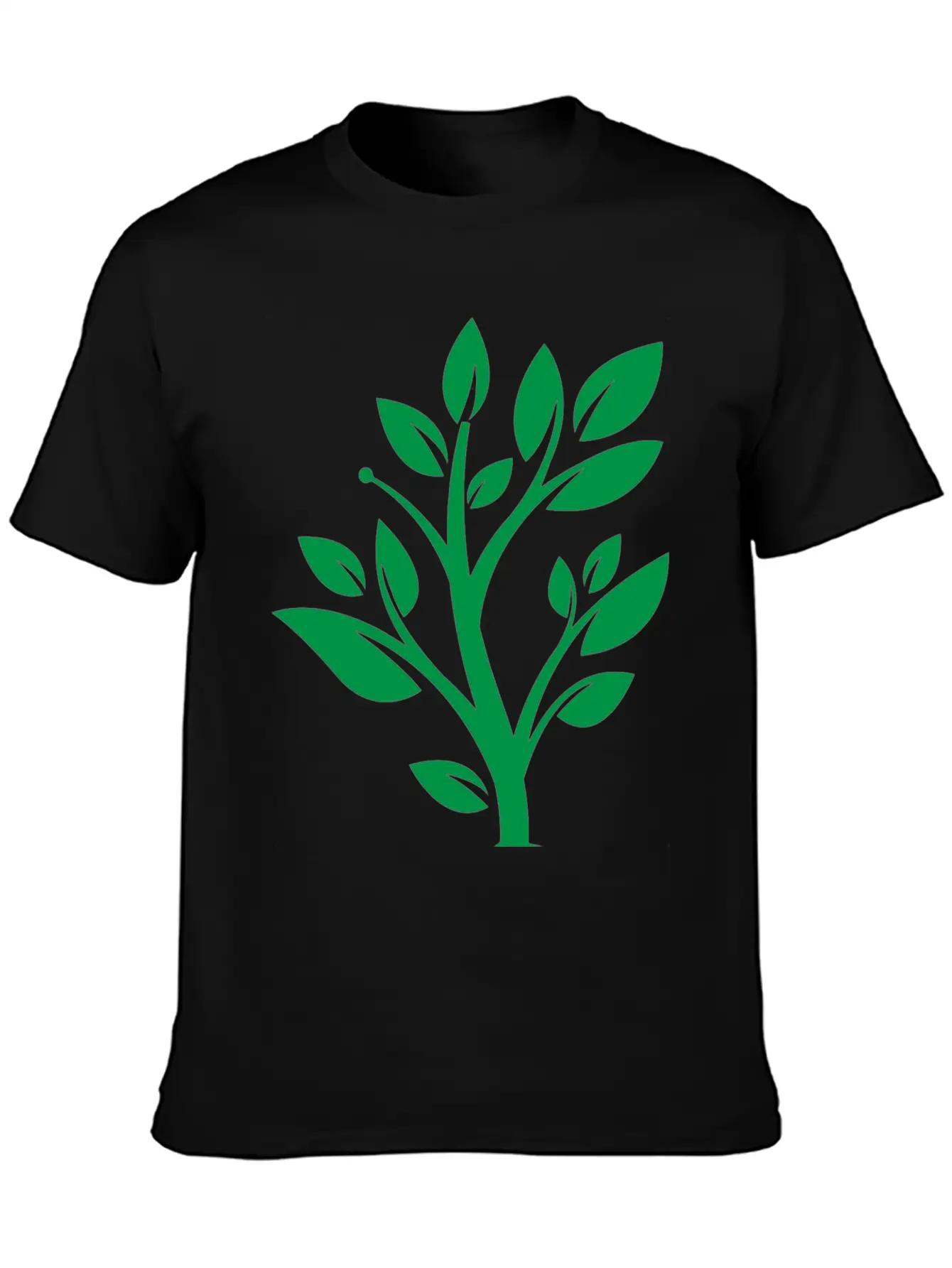 Keep It Clean, Keep It Green Basic Graphic T-Shirt ¨C Daily Comfort In Soft Cotton
