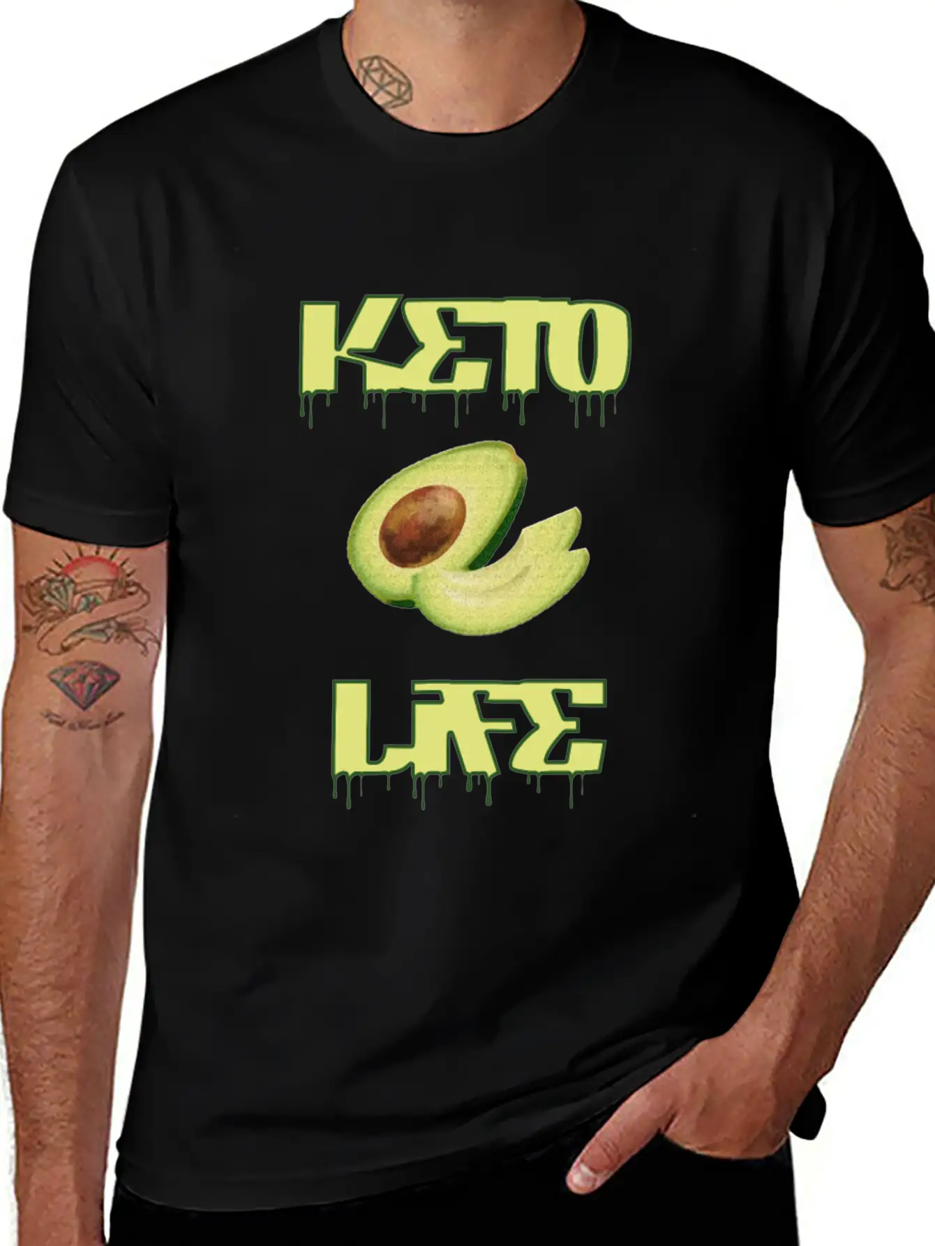 KETO Life Happy Soft Cotton Short Sleeve Tee ¨C Unisex Wardrobe Staple