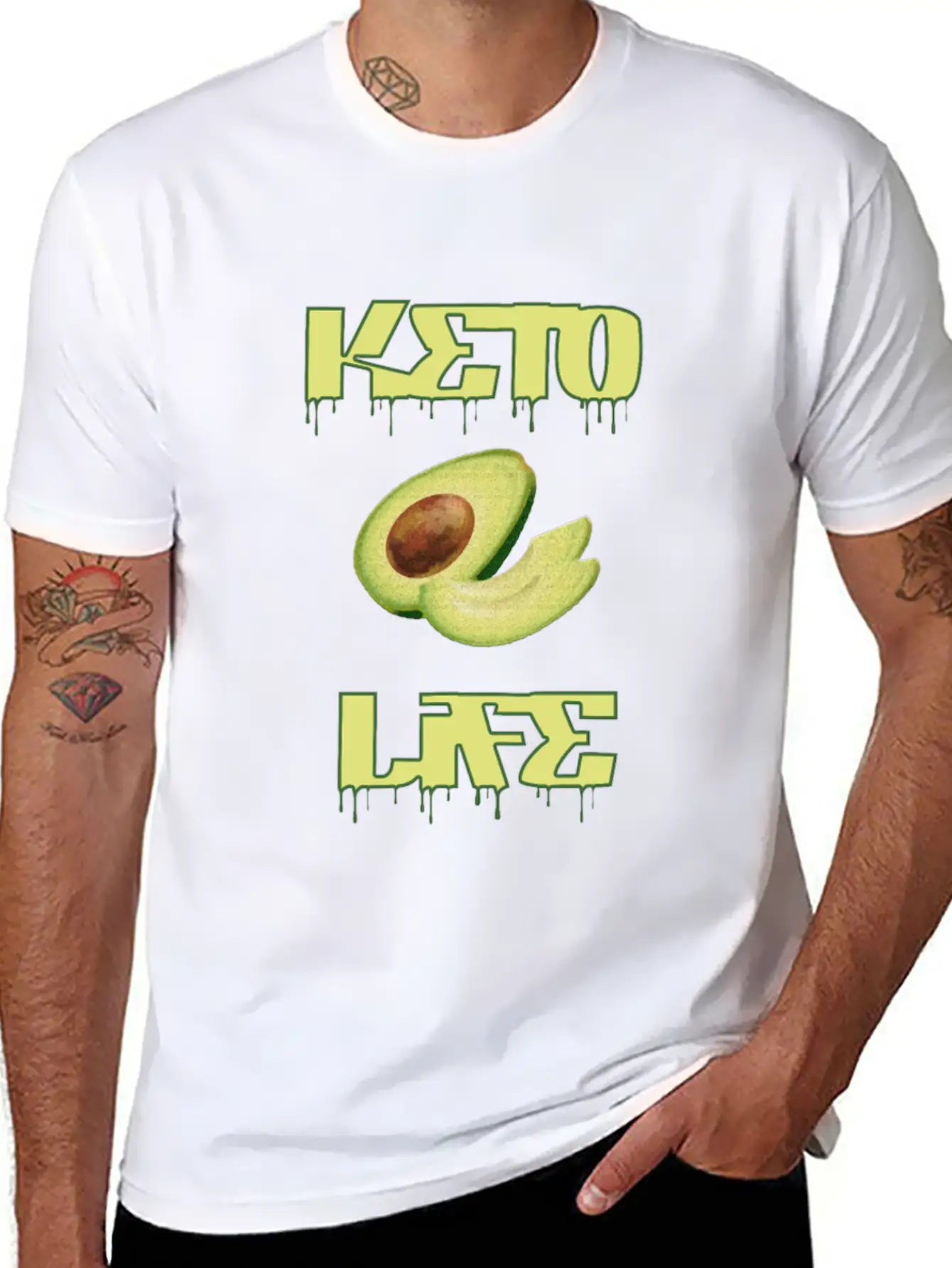 KETO Life Happy Soft Cotton Short Sleeve Tee ¨C Unisex Wardrobe Staple
