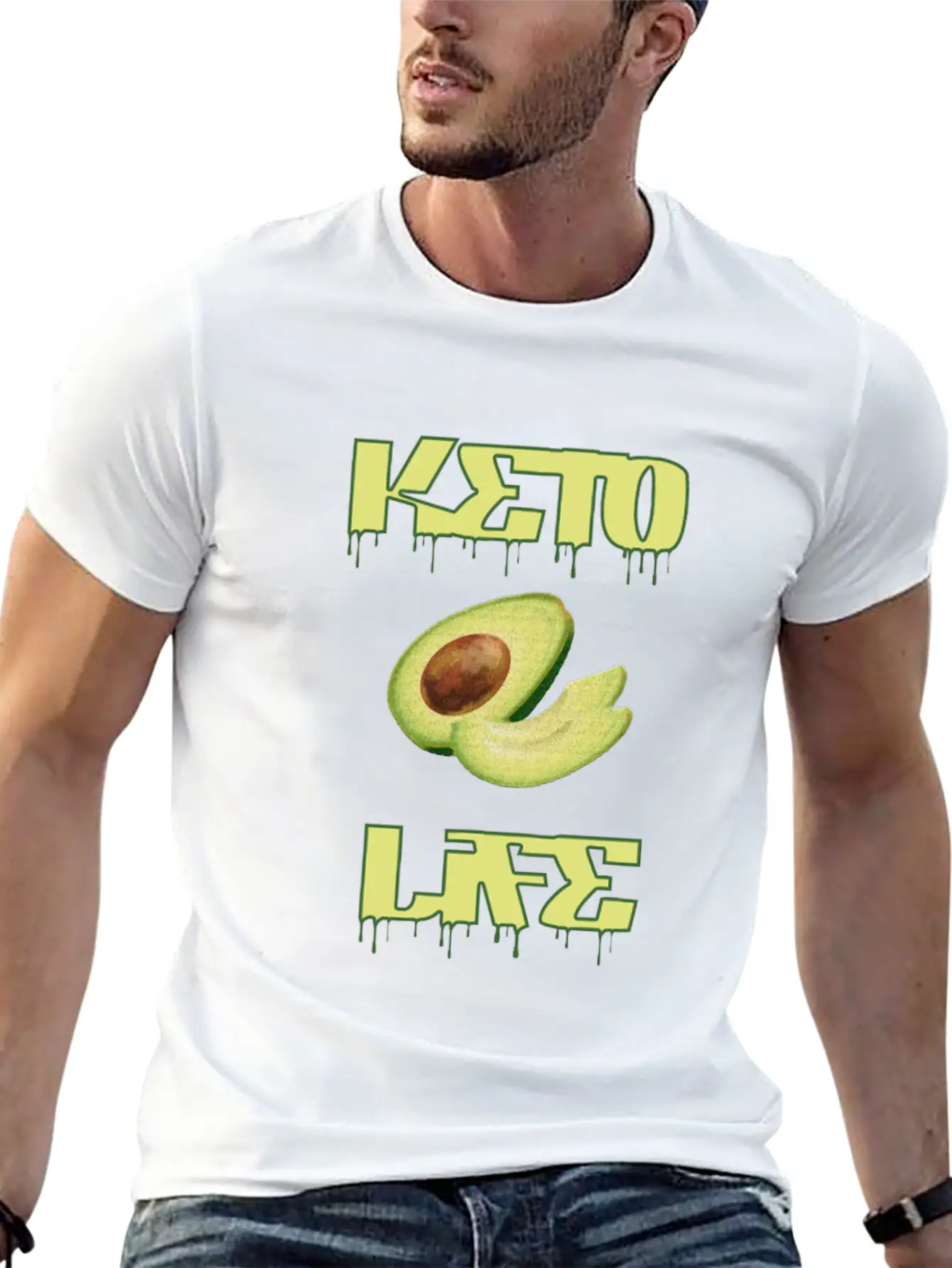 KETO Life Happy Soft Cotton Short Sleeve Tee ¨C Unisex Wardrobe Staple