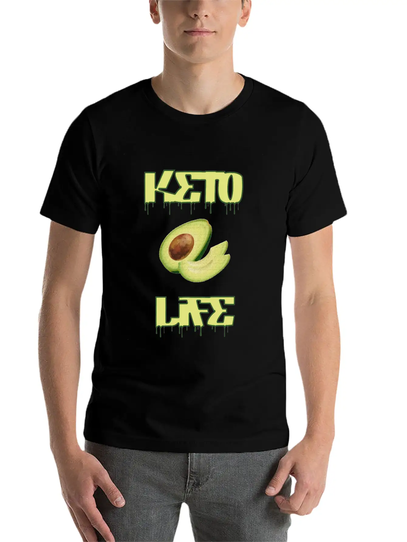 KETO Life Happy Soft Cotton Short Sleeve Tee ¨C Unisex Wardrobe Staple